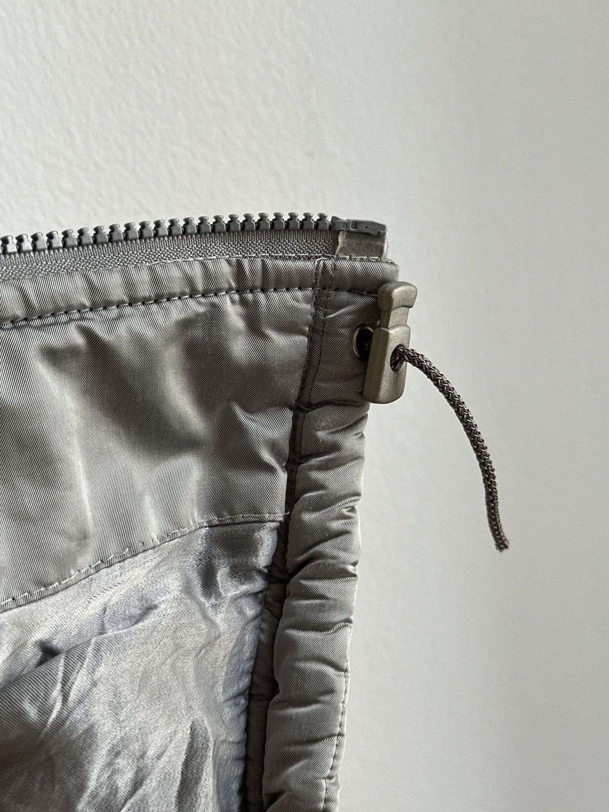 Giorgio Armani Armani Vintage 90s Cropped Unisex Silver Jacket Size M / US 6-8 / IT 42-44 - 5 Thumbnail