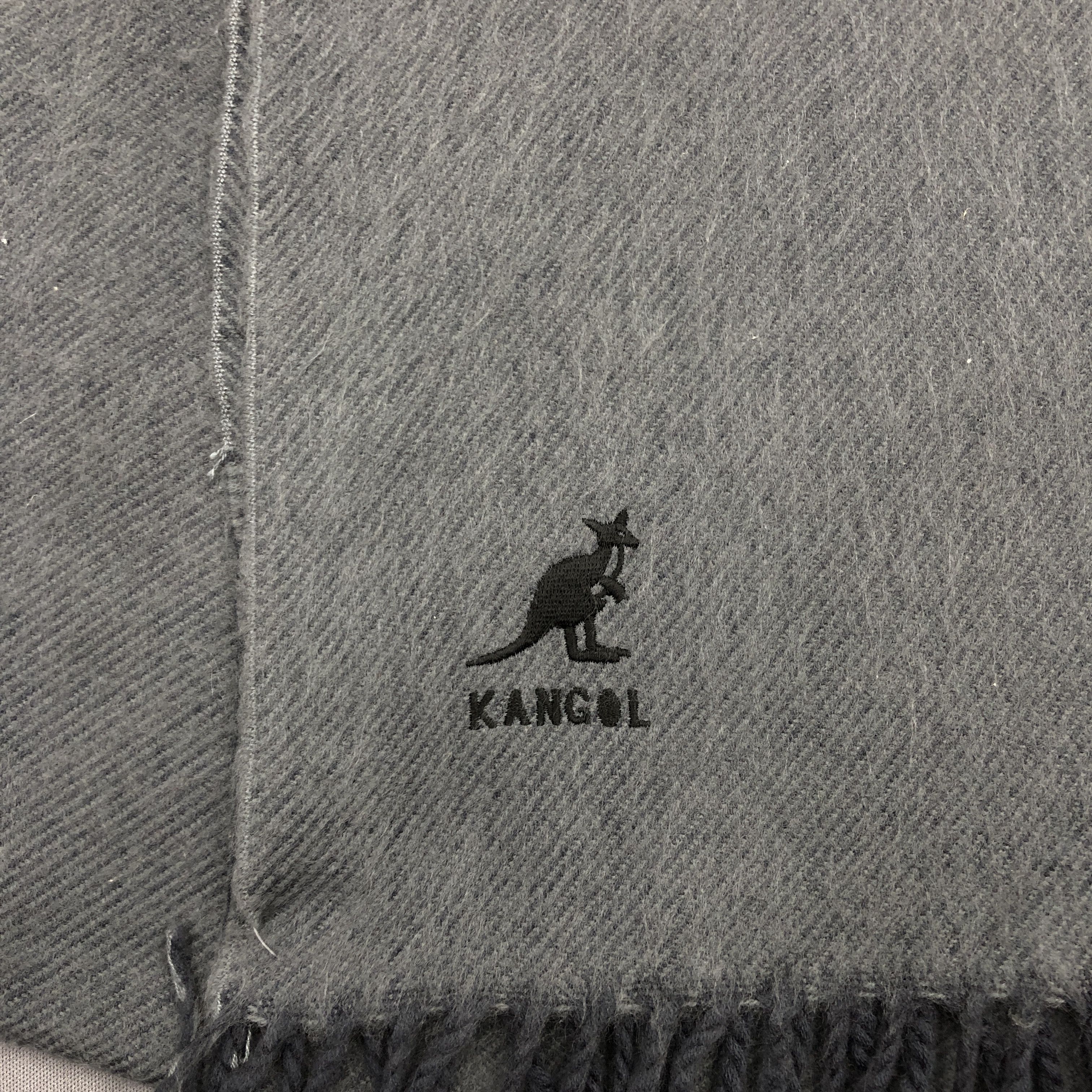 Kangol Vintage 90s Kangol Scarf Muffler Wool Cashmere Scarves Size ONE SIZE - 5 Thumbnail