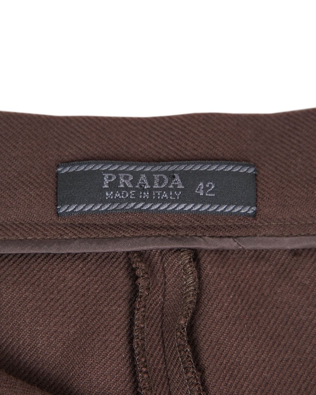 Prada Prada S/S2001 Brown Skirt Size 28" / US 6 / IT 42 - 8 Thumbnail