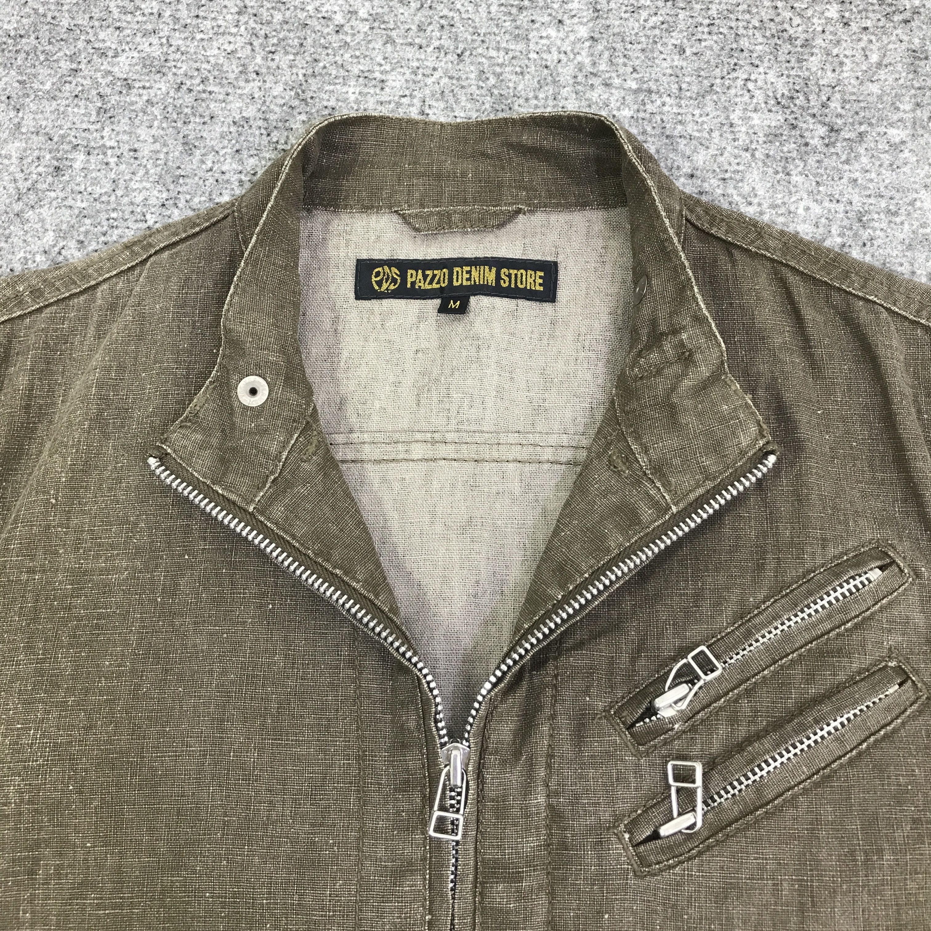 Pazzo JAPAN PAZZO DENIM BIKER DESIGN JACKET K57B21 Size US M / EU 48-50 / 2 - 5 Thumbnail