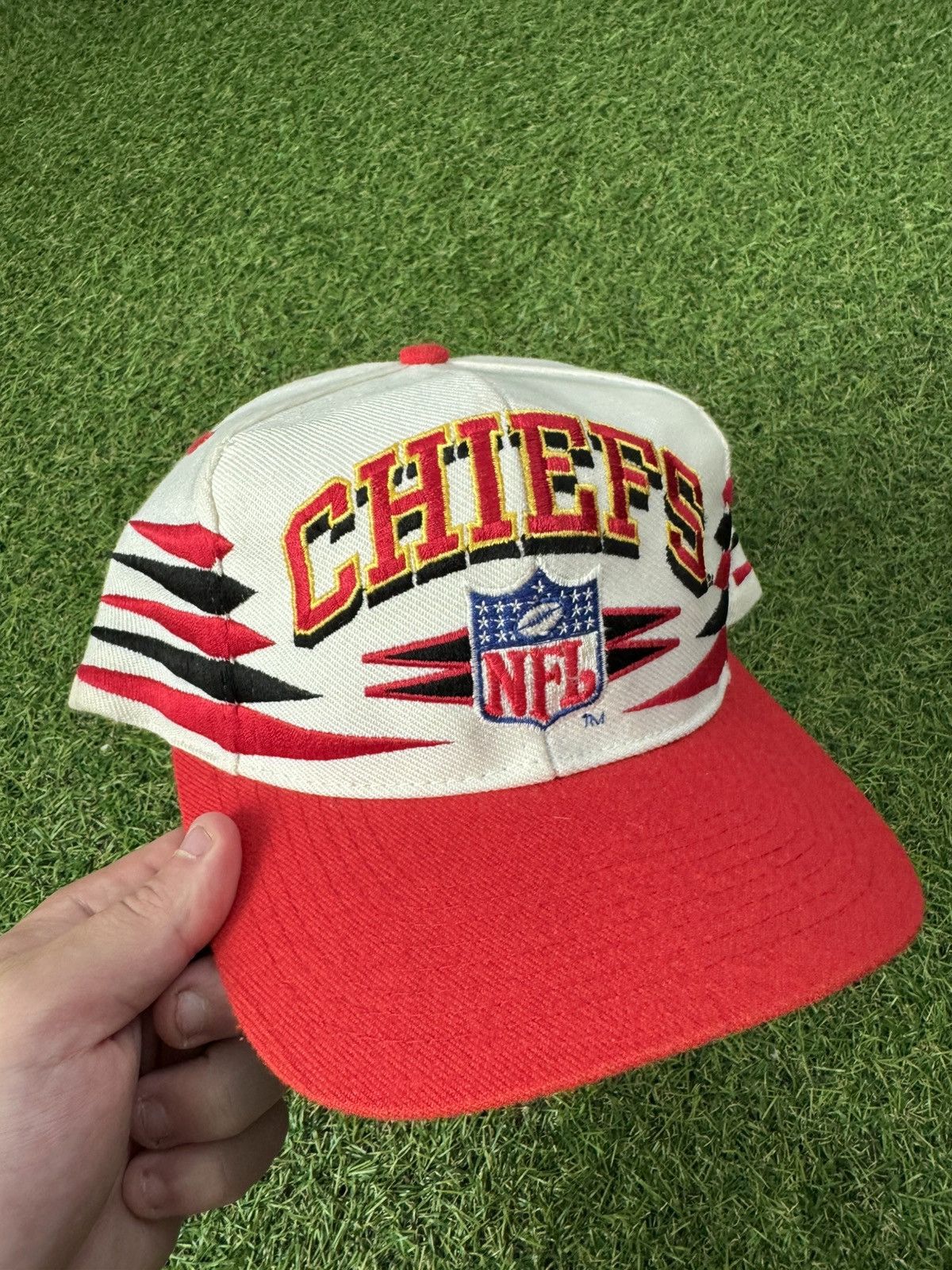 Kansas City Chiefs diamond cut snapback