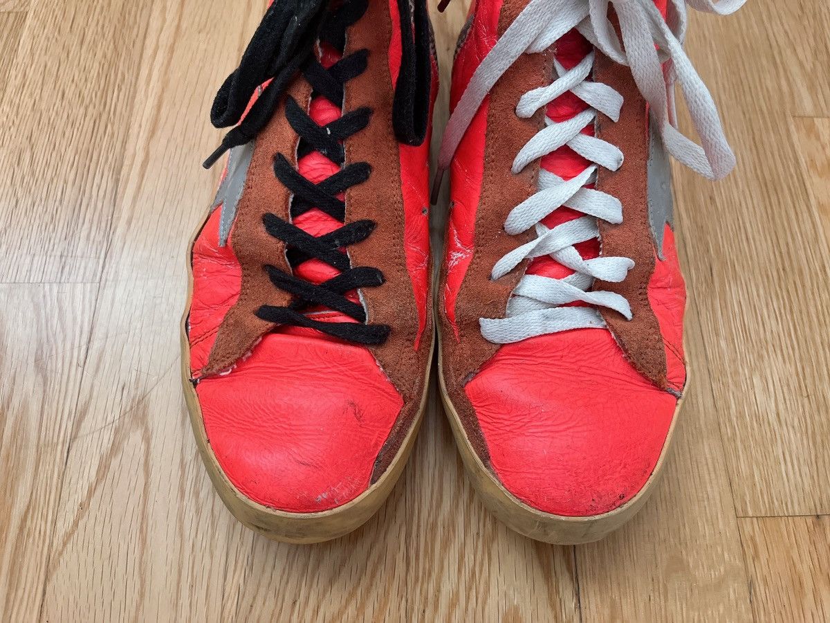 Golden Goose Golden goose Fancy neon orange Mid star Size US 7.5 / IT 37.5 - 5 Thumbnail