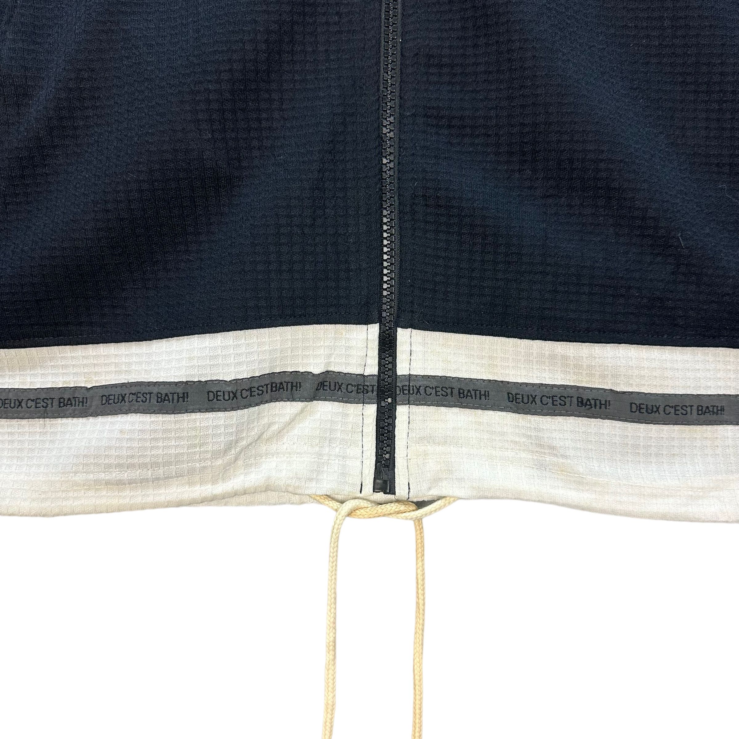 Japanese Brand DEUX ACTION Circle Big Logo SS Zipper Jacket #8493-011 Size US L / EU 52-54 / 3 - 6 Thumbnail