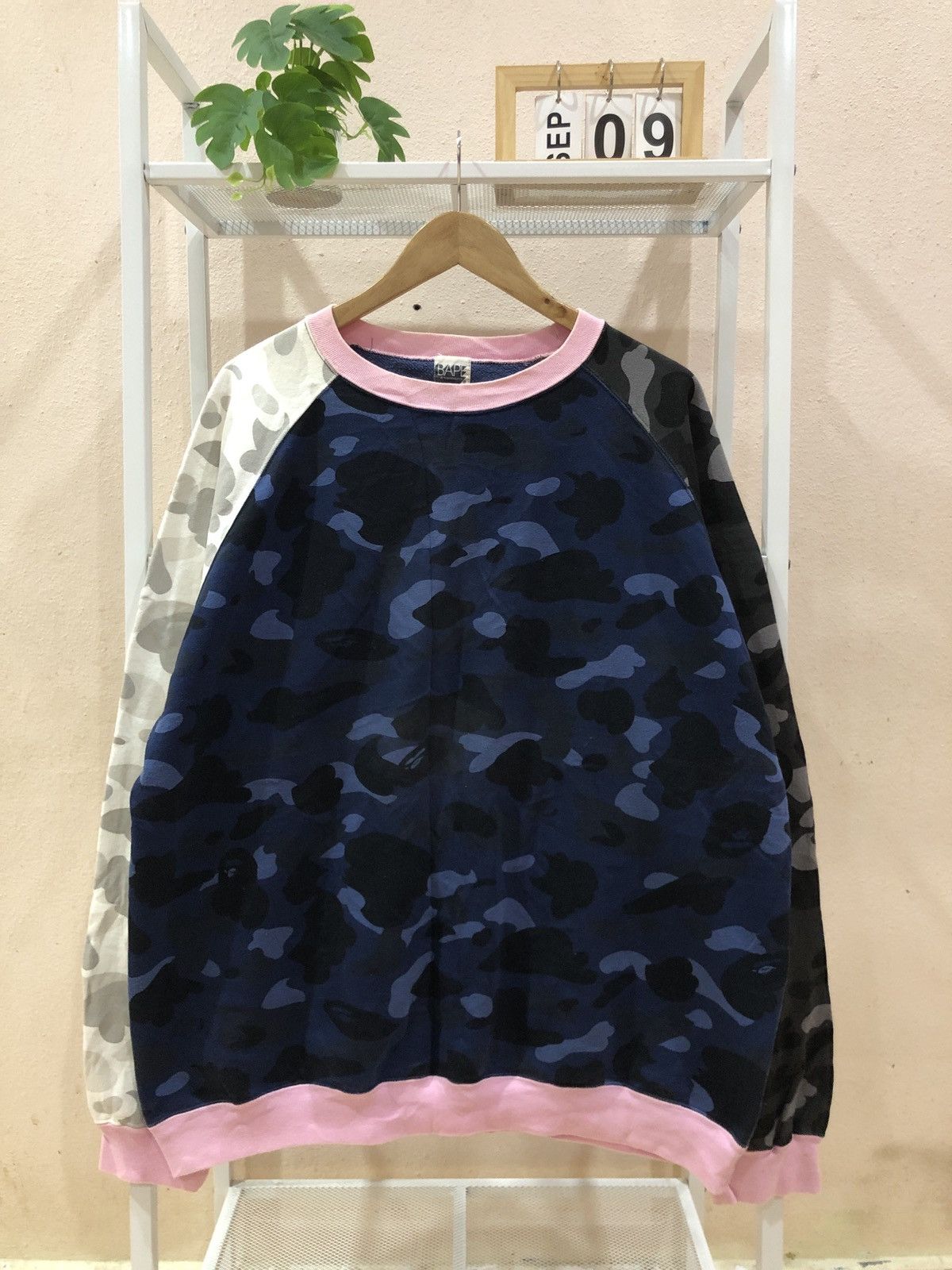 Bape OG 2005 BAPE A Bathing Ape Crazy Colour Camo Sweatshirts Size US XL / EU 56 / 4 - 1 Thumbnail