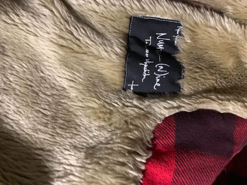 Number (N)ine Number (N)ine08aw thick and heavy wool collar cowhide jacke Size US M / EU 48-50 / 2 - 7 Thumbnail