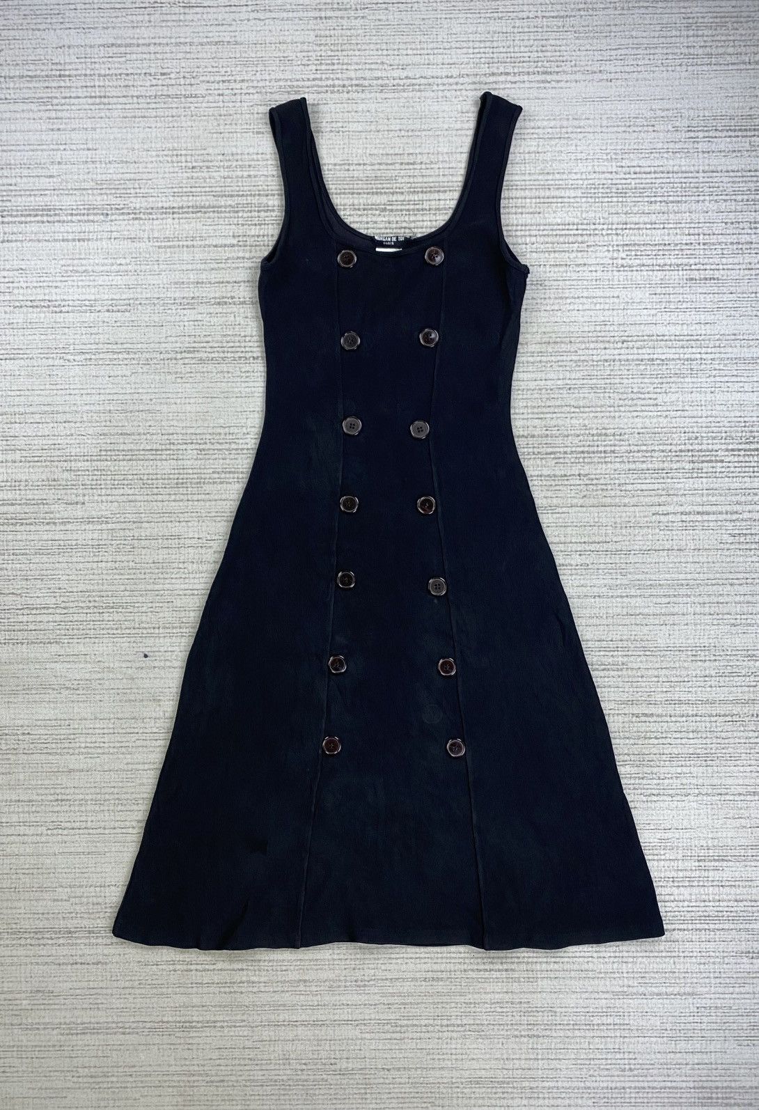 Beauty Beast × Morgan De Toi × Vintage Vintage Morgan De Toi Button Mini Dress Size XS / US 0-2 / IT 36-38 - 1 Thumbnail