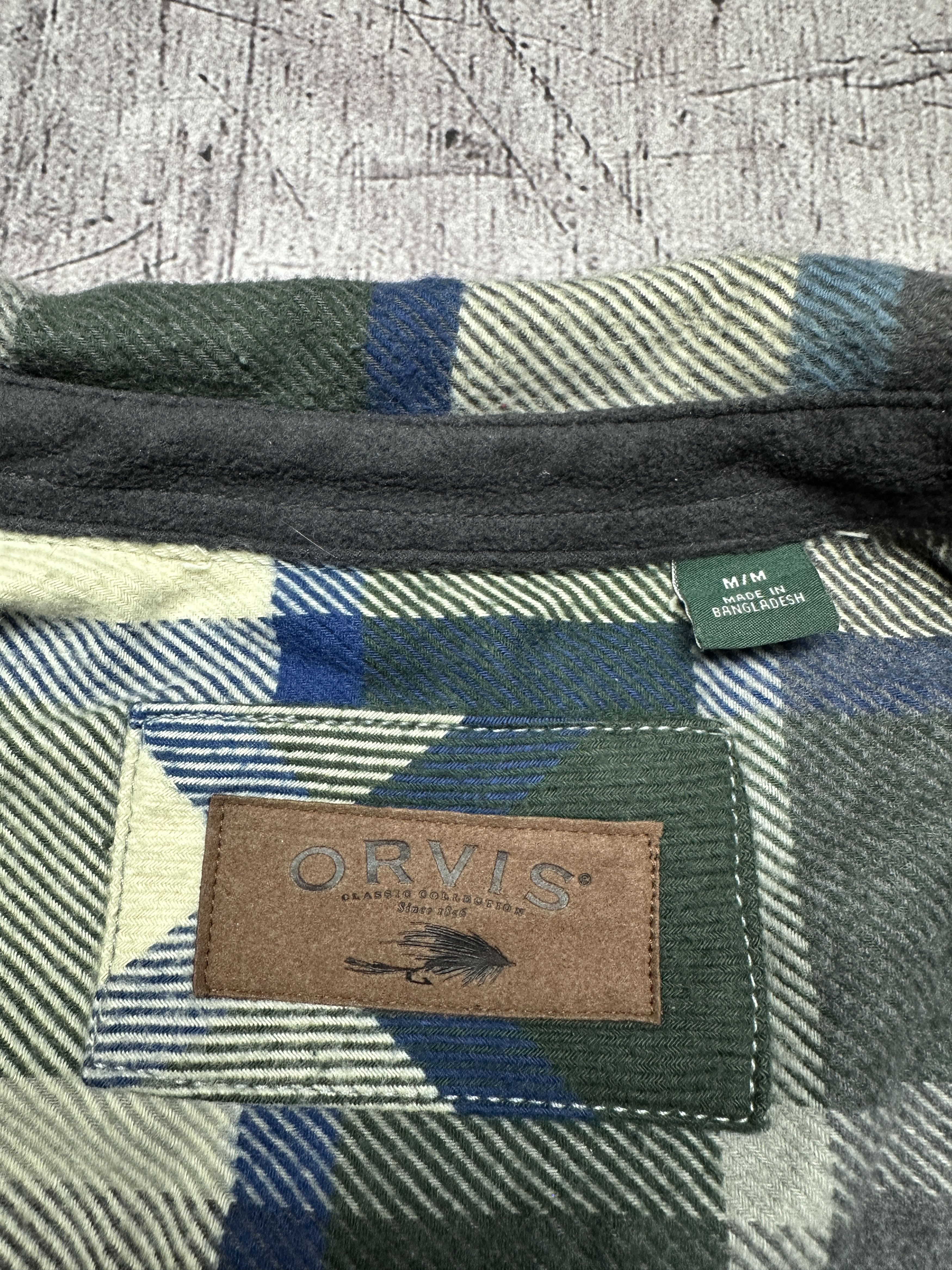 Orvis Orvis Vintage Mens Flannel Plaid Shirt Size US M / EU 48-50 / 2 - 4 Thumbnail
