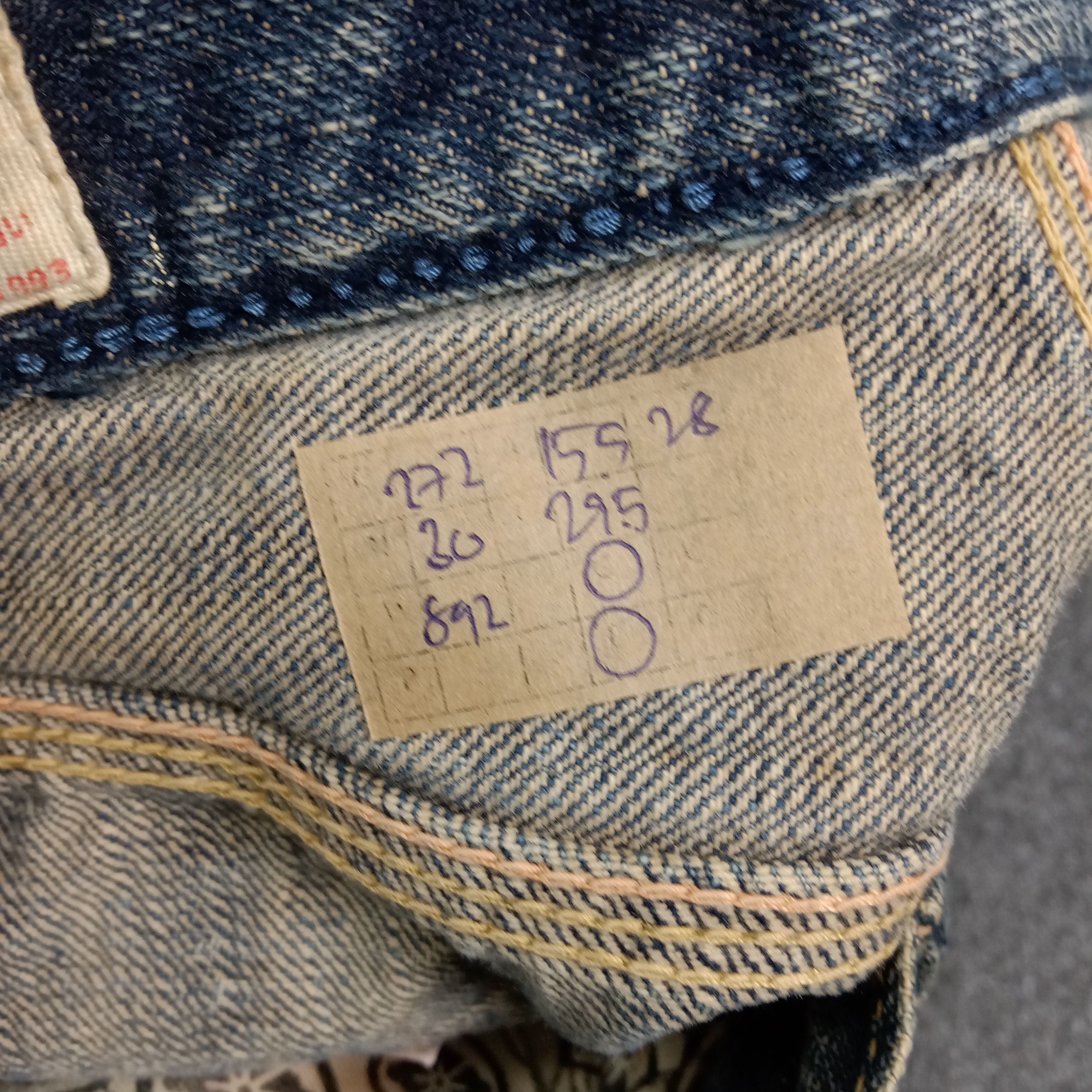Evisu Evisu Japanese Selvedge Daicock Custom Denim Jeans C272N30 Size US 33 - 16 Thumbnail
