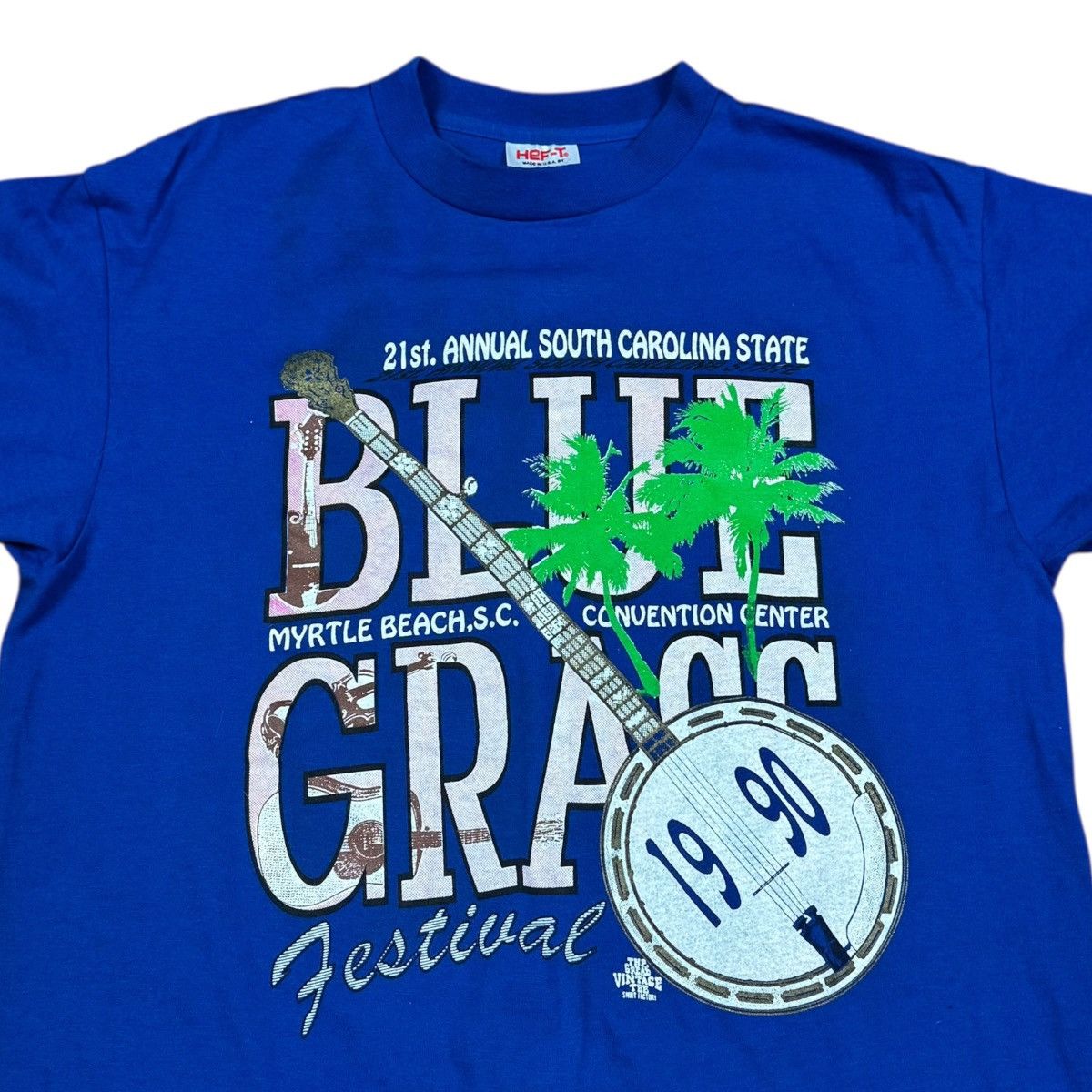 Vintage Vintage South Carolina State Blue Grass Festival Shirt L Size US L / EU 52-54 / 3 - 2 Thumbnail