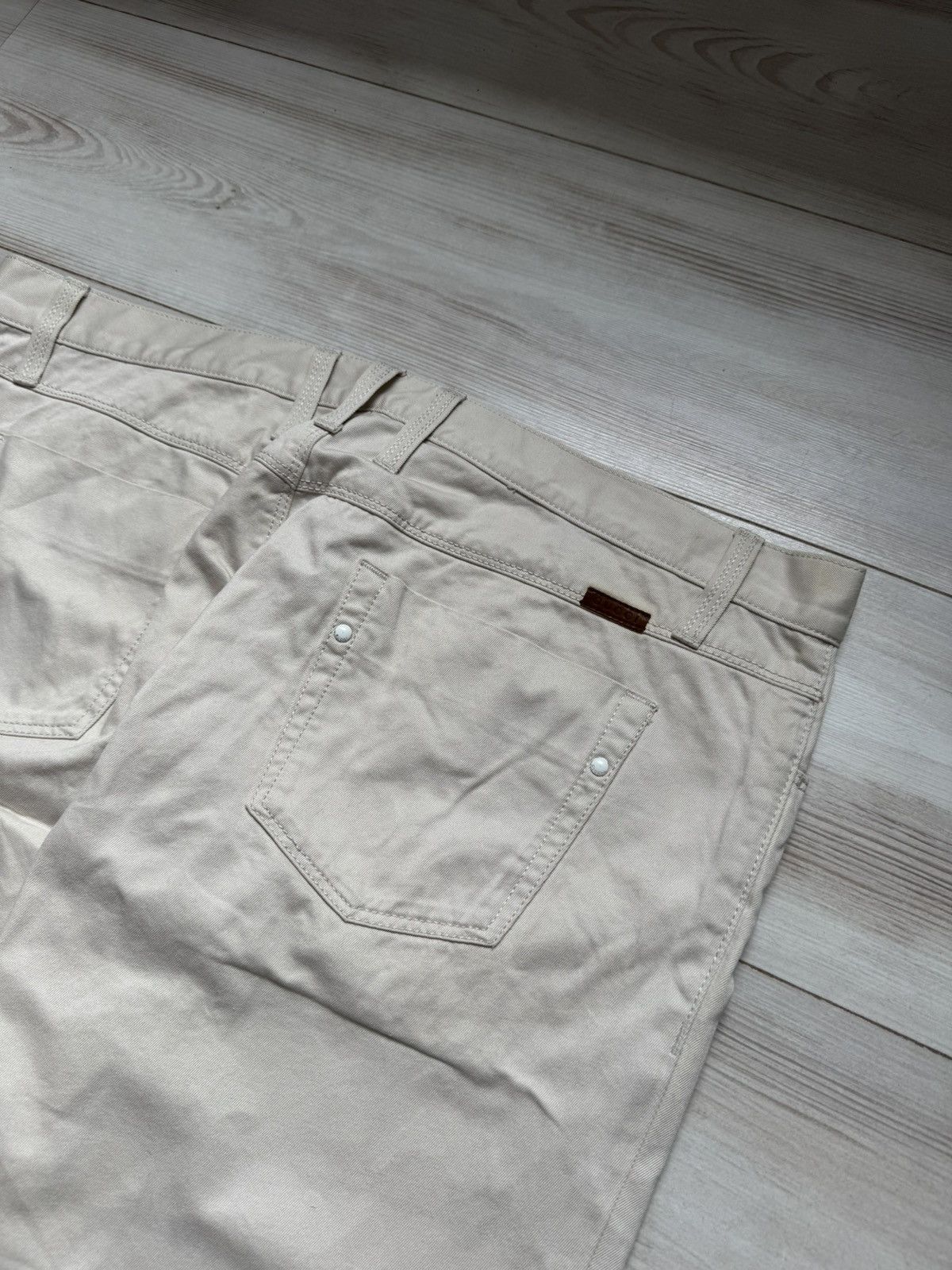 Gucci AW09 cream pants luxury designer Made in Italy