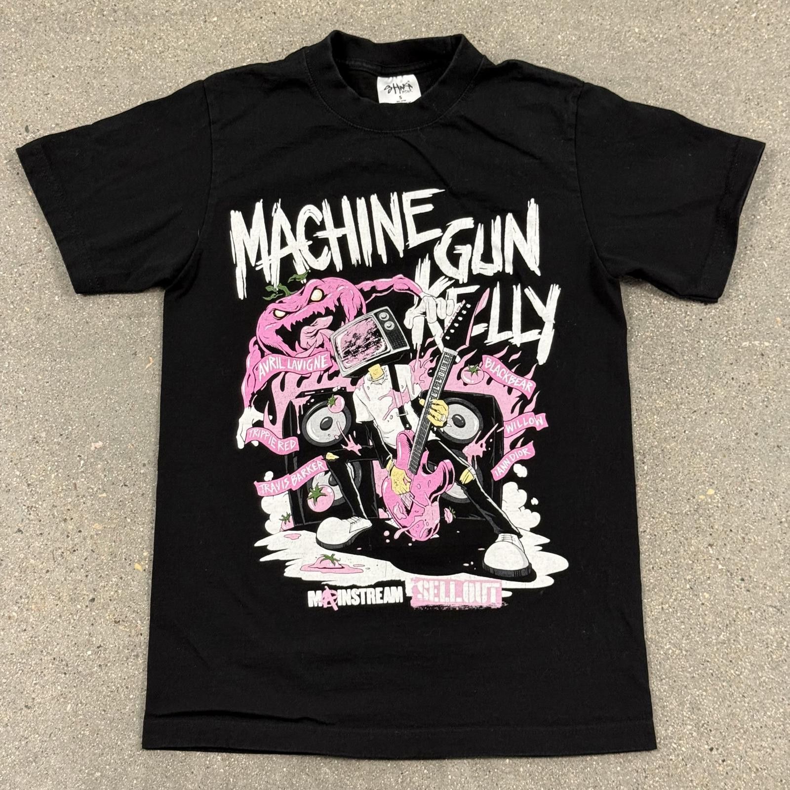2022 Machine Gun Kelly Mainstream Sellout Tour T-Shirt S MGK