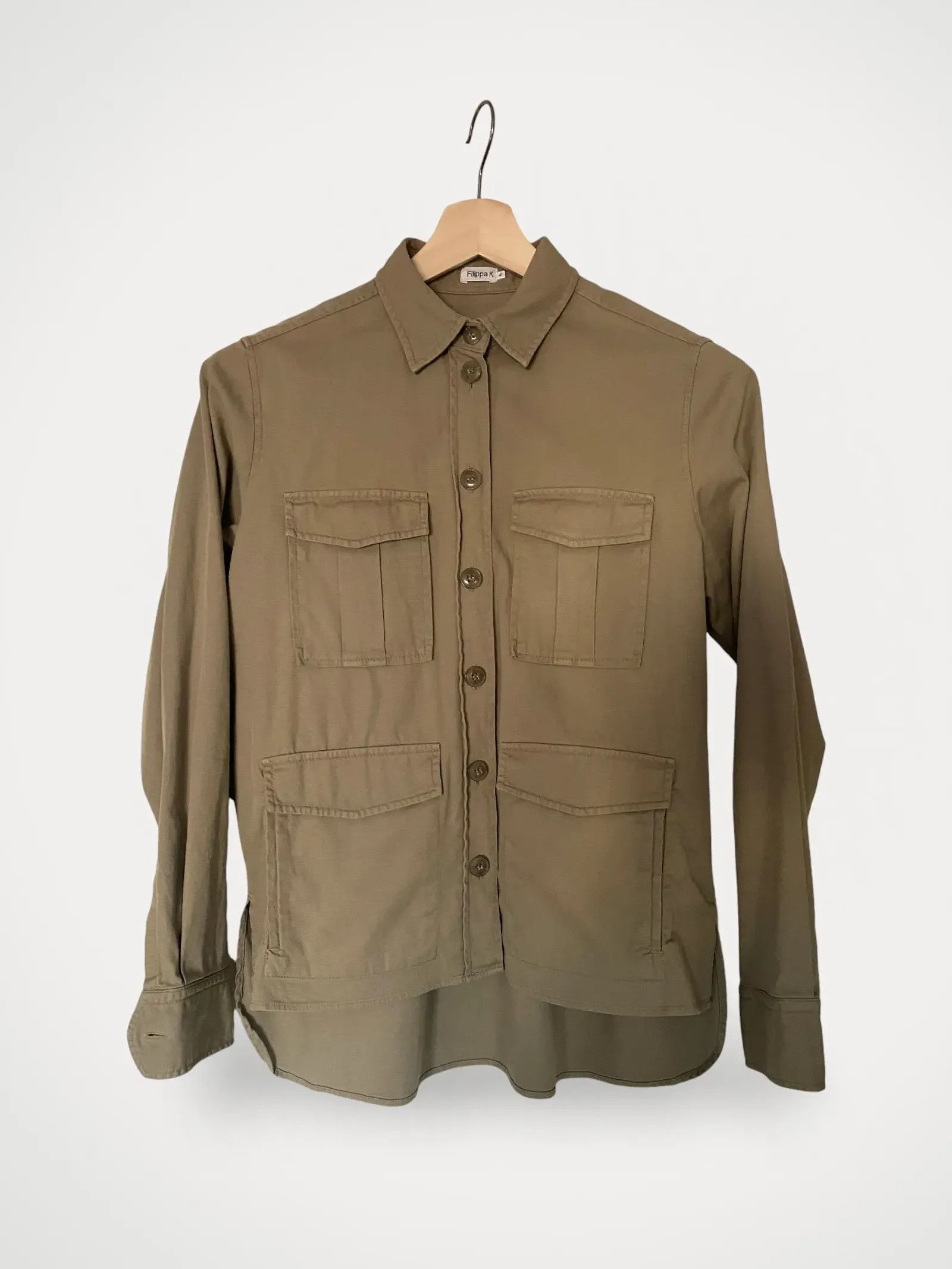 Filippa K Filippa K Hanna Cotton Jacket Shirt Size M / US 6-8 / IT 42-44 - 1 Thumbnail