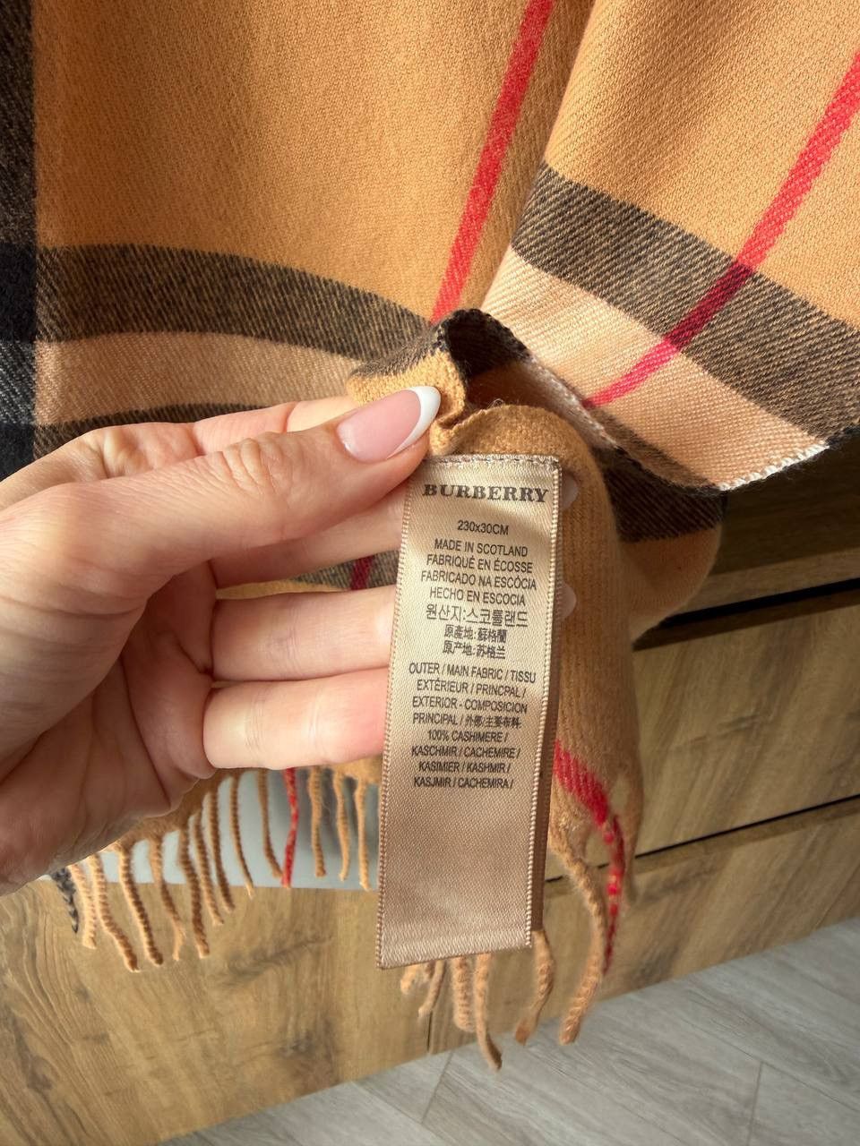 Burberry Burberry Nova Check Scarf Size ONE SIZE - 4 Thumbnail