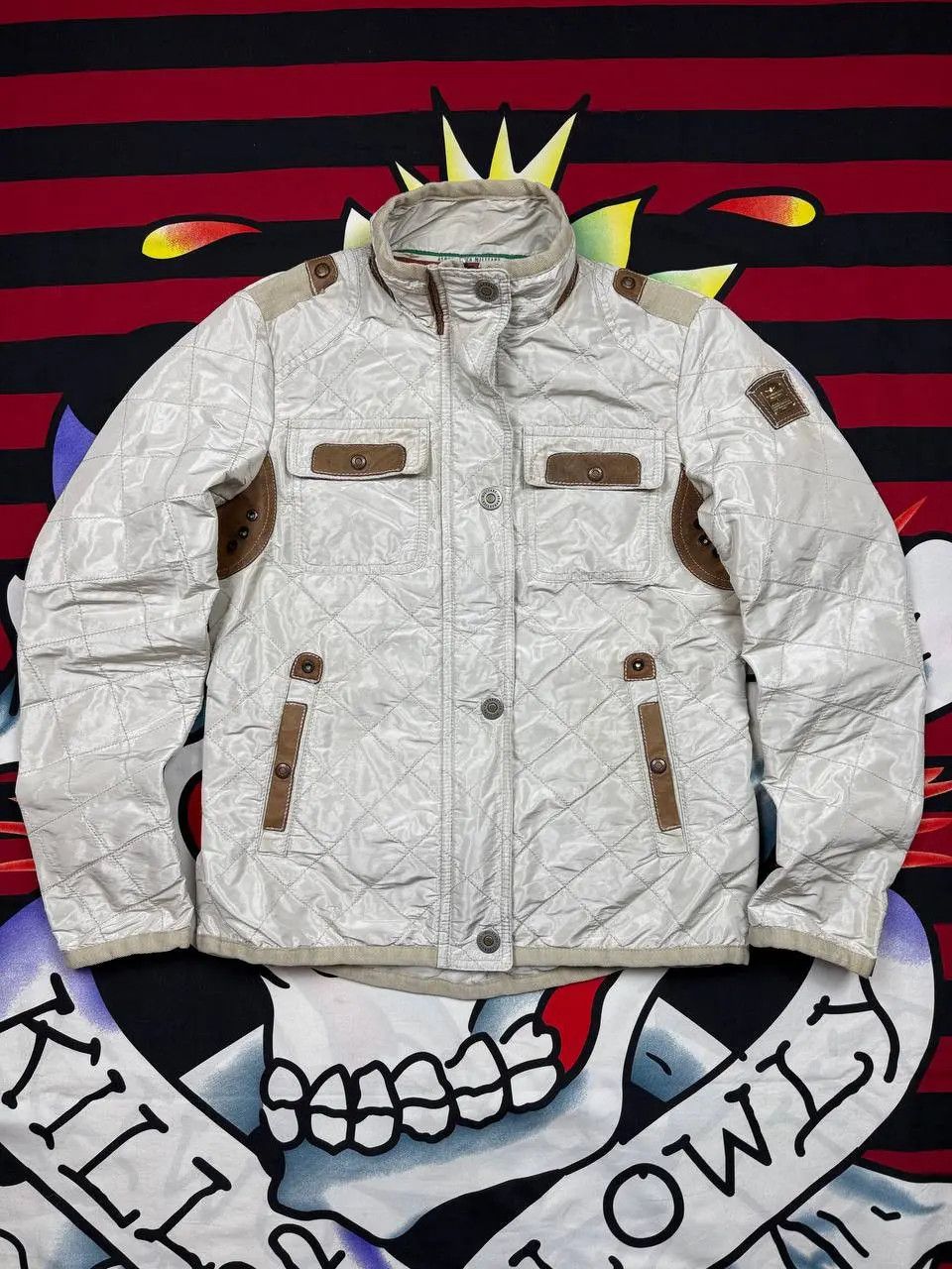 Aeronautica Militare Aeronautica Aviation Militare quilted leather jacket Size XS Size XS / US 0-2 / IT 36-38 - 1 Thumbnail