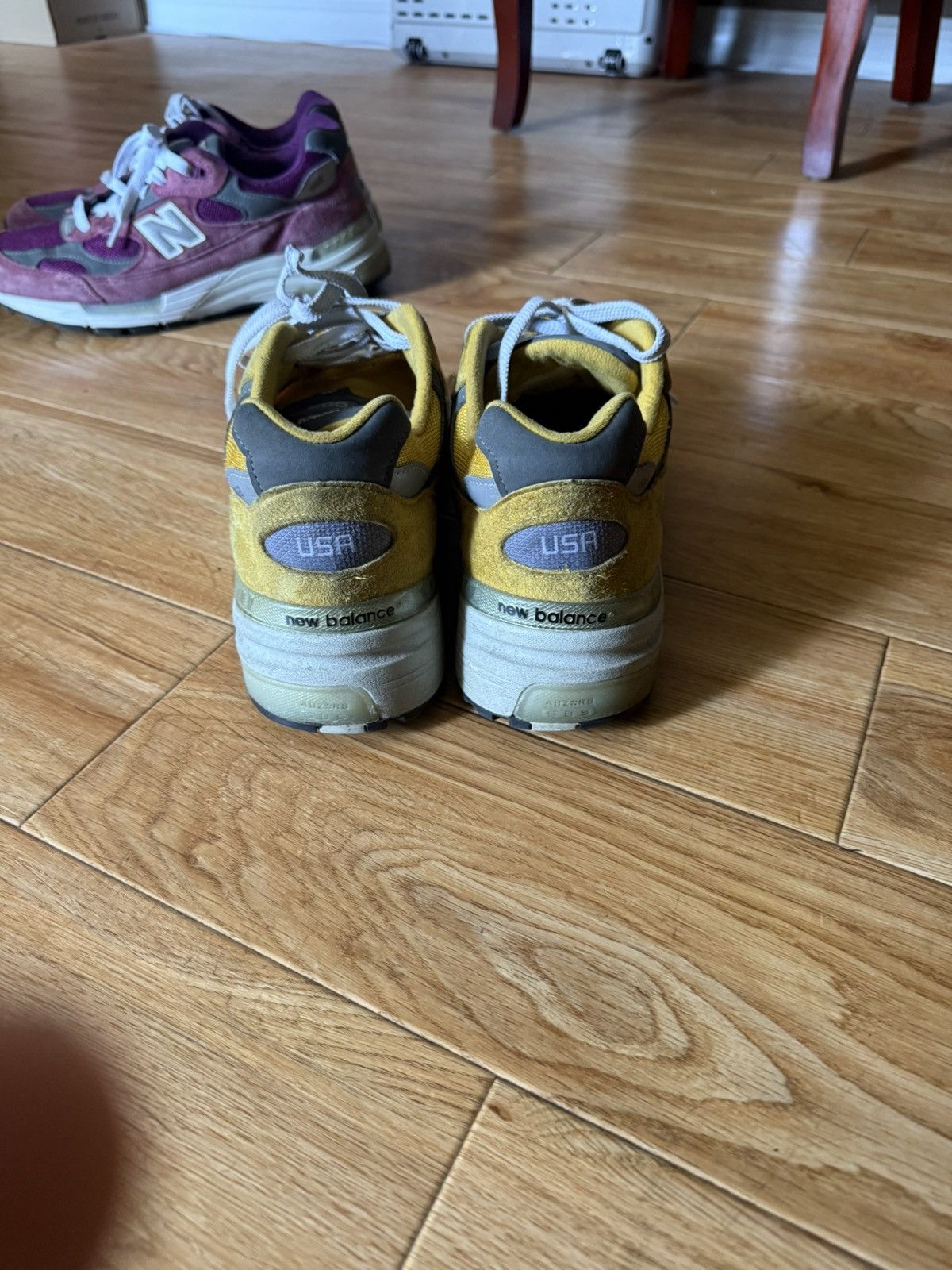 New Balance New Balance 992 - Yellow - Size 9.5 Size US 9.5 / EU 42-43 - 5 Thumbnail