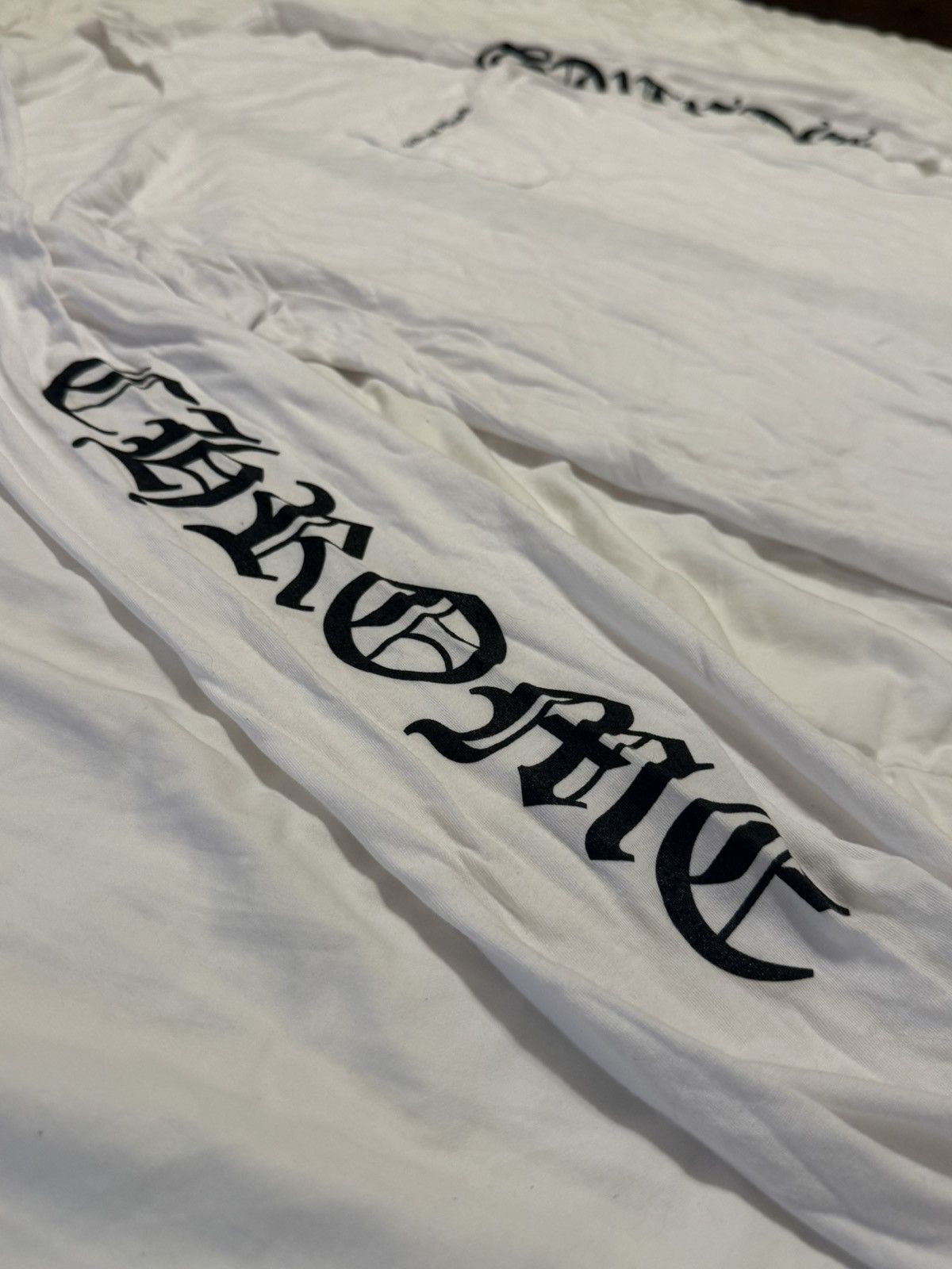 Chrome Hearts Chrome Hearts Tire Tracks L/S T-shirt Size US L / EU 52-54 / 3 - 2 Thumbnail