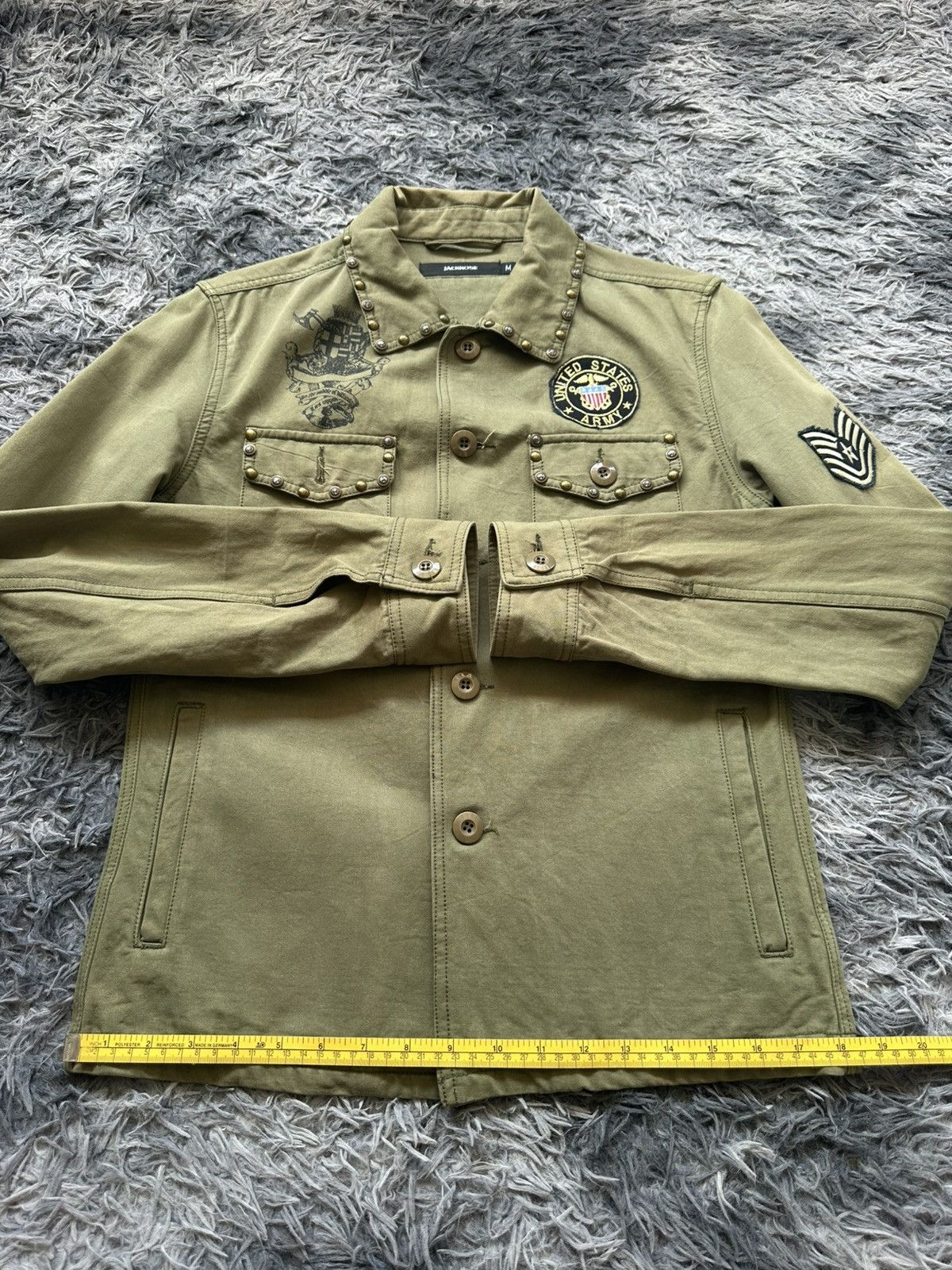 JACKROSE 00's JACKROSE Japan studded collar jacket Size US M / EU 48-50 / 2 - 12 Thumbnail