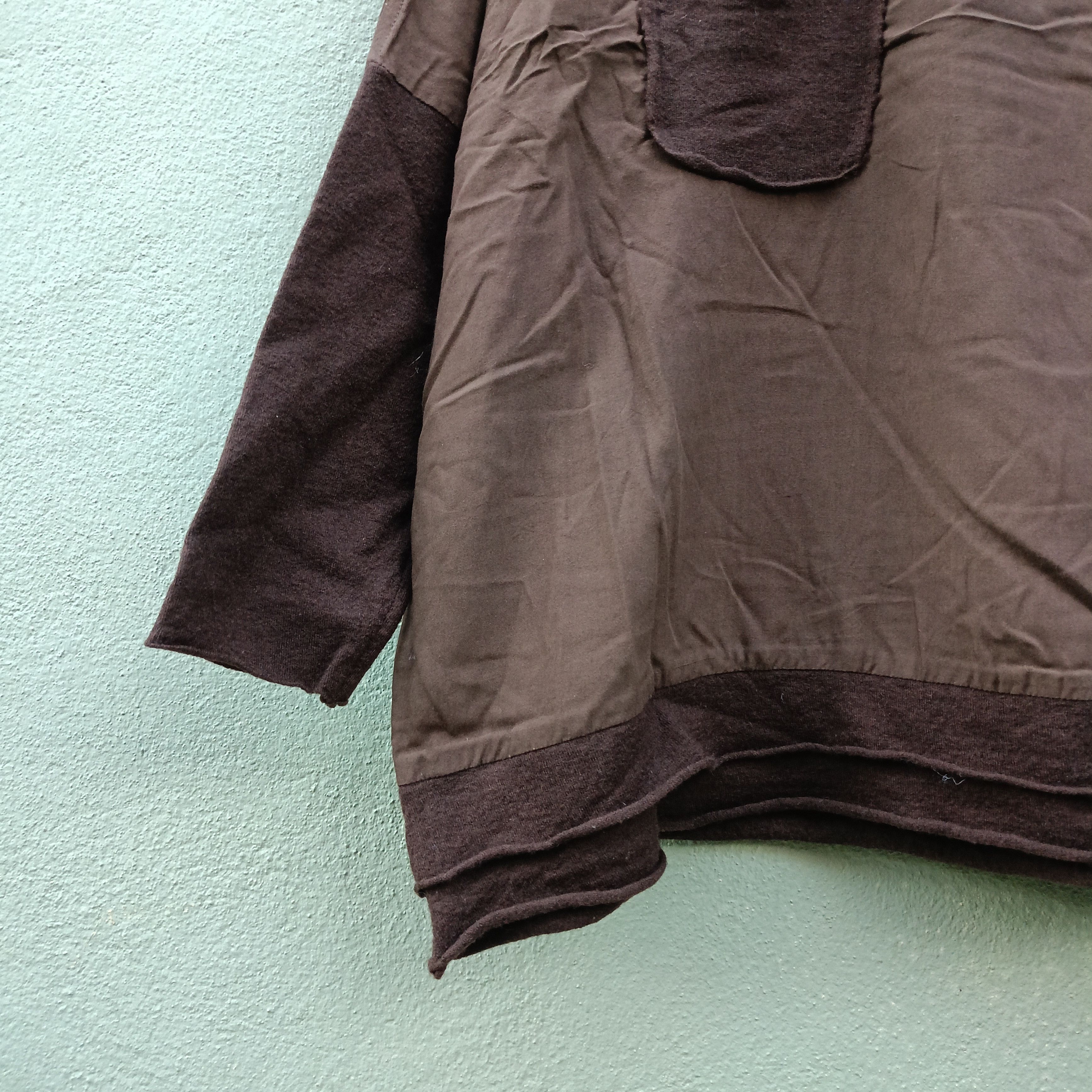 Japanese Brand IFCET Brown Long Sleeve Sweater Size XXL / US 16-18 / IT 52-54 - 3 Thumbnail