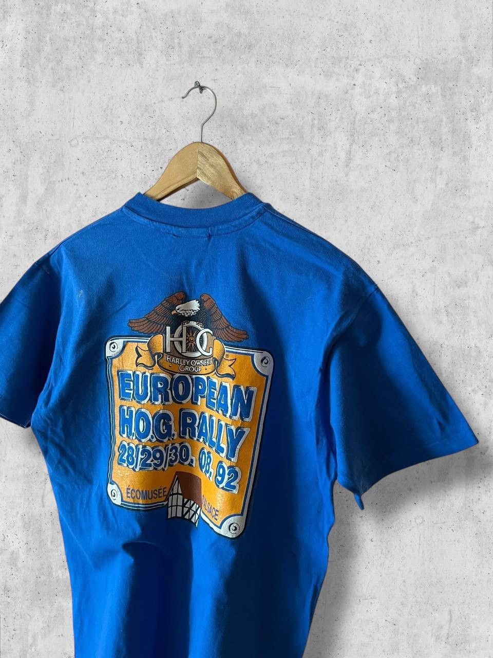 Harley Davidson HARLEY DAVIDSON 1992 hog rally bike vintage tee t shirt Size US L / EU 52-54 / 3 - 10 Thumbnail