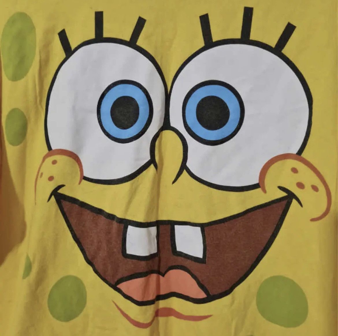 Vintage spongebob vintage tshirt made in USA murina tag 2000s yellow Size US M / EU 48-50 / 2 - 2 Thumbnail