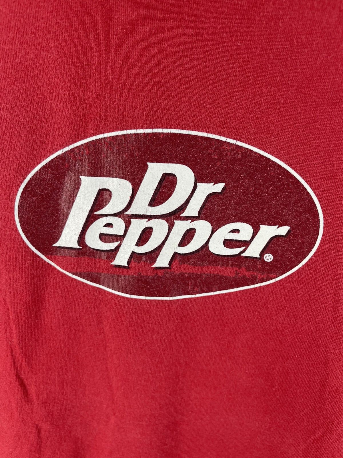 Vintage Vintage Tee Luv Dr Pepper Oval Logo Shirt Tee Size US M / EU 48-50 / 2 - 7 Thumbnail