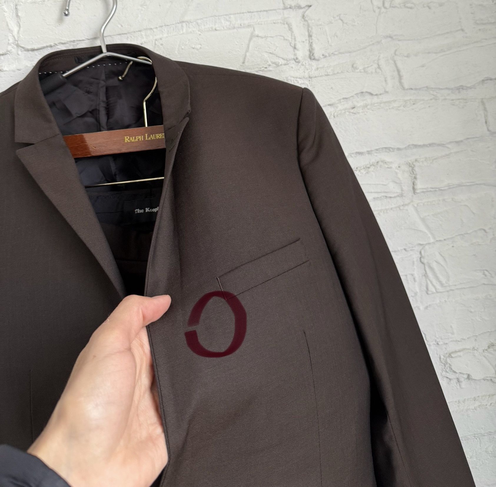 The Kooples The Kooples x Loro Piana brown wool suit size S Size 52S - 16 Thumbnail