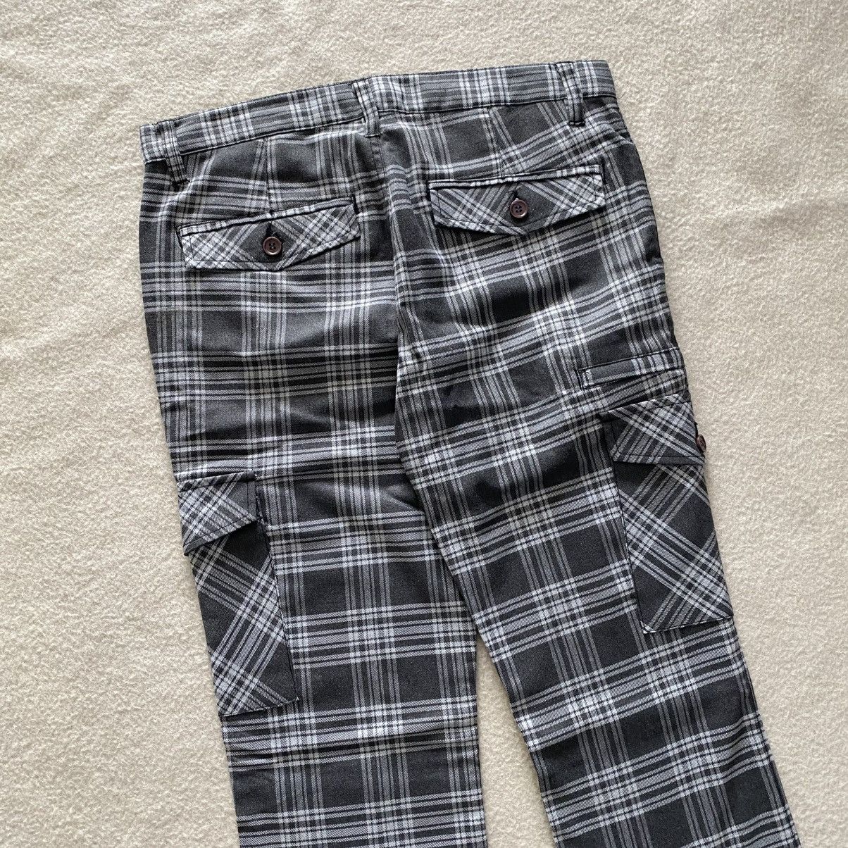 If Six Was Nine × Japanese Brand Vintage Suggestion Cargo Pants Check w31 Size US 31 - 6 Thumbnail