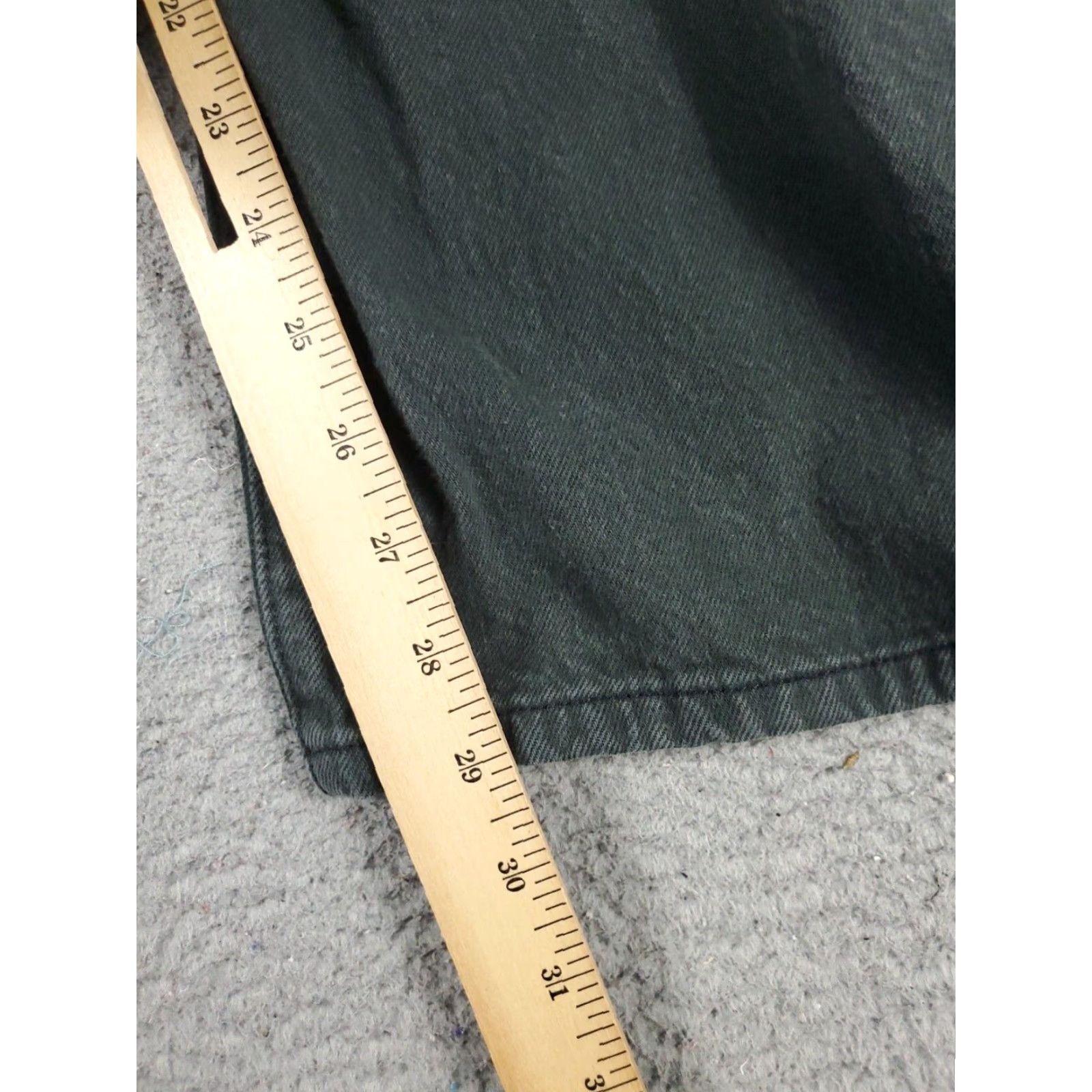 Levi's Levis 501 Straight Leg Jeans Mens Gray 38x29 Regular Cotton Size US 38 / EU 54 - 5 Thumbnail