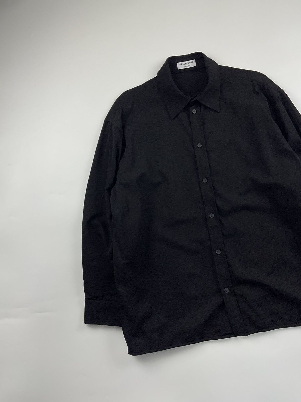 Balenciaga Balenciaga Wool Shirt Size US L / EU 52-54 / 3 - 4 Thumbnail