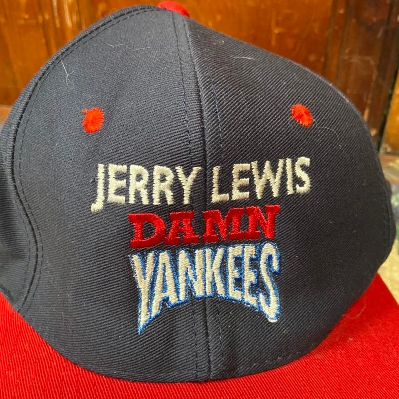 Vintage 90s jerry lewis damn yankees Size ONE SIZE - 3 Thumbnail
