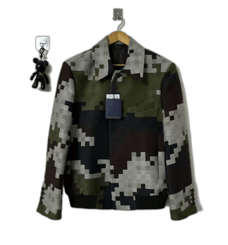 Louis Vuitton Louis Vuitton Camouflage Mosaic Suit Jacket Size US L / EU 52-54 / 3 - 1 Thumbnail