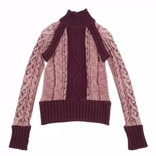 Jean Paul Gaultier Jean Paul Gaultier Knitted stitching mesh top Size US S / EU 44-46 / 1 - 1 Thumbnail