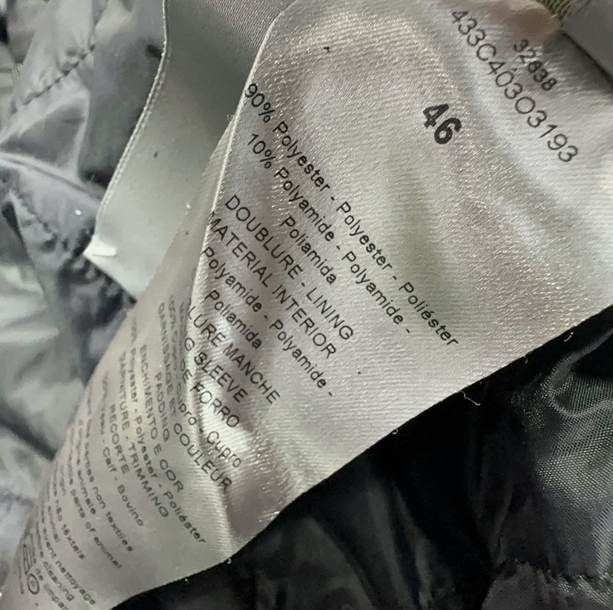 Dior Dior Olive Green Silk Bomber Jacket Size US S / EU 44-46 / 1 - 5 Thumbnail