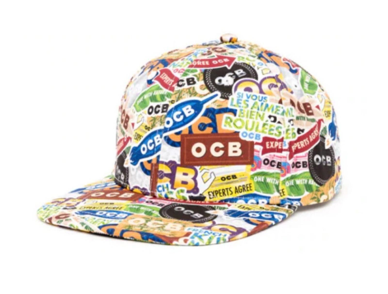 The Unbranded Brand OCB Collage Snap Back Baseball Cap – Size ONE SIZE - 1 Thumbnail
