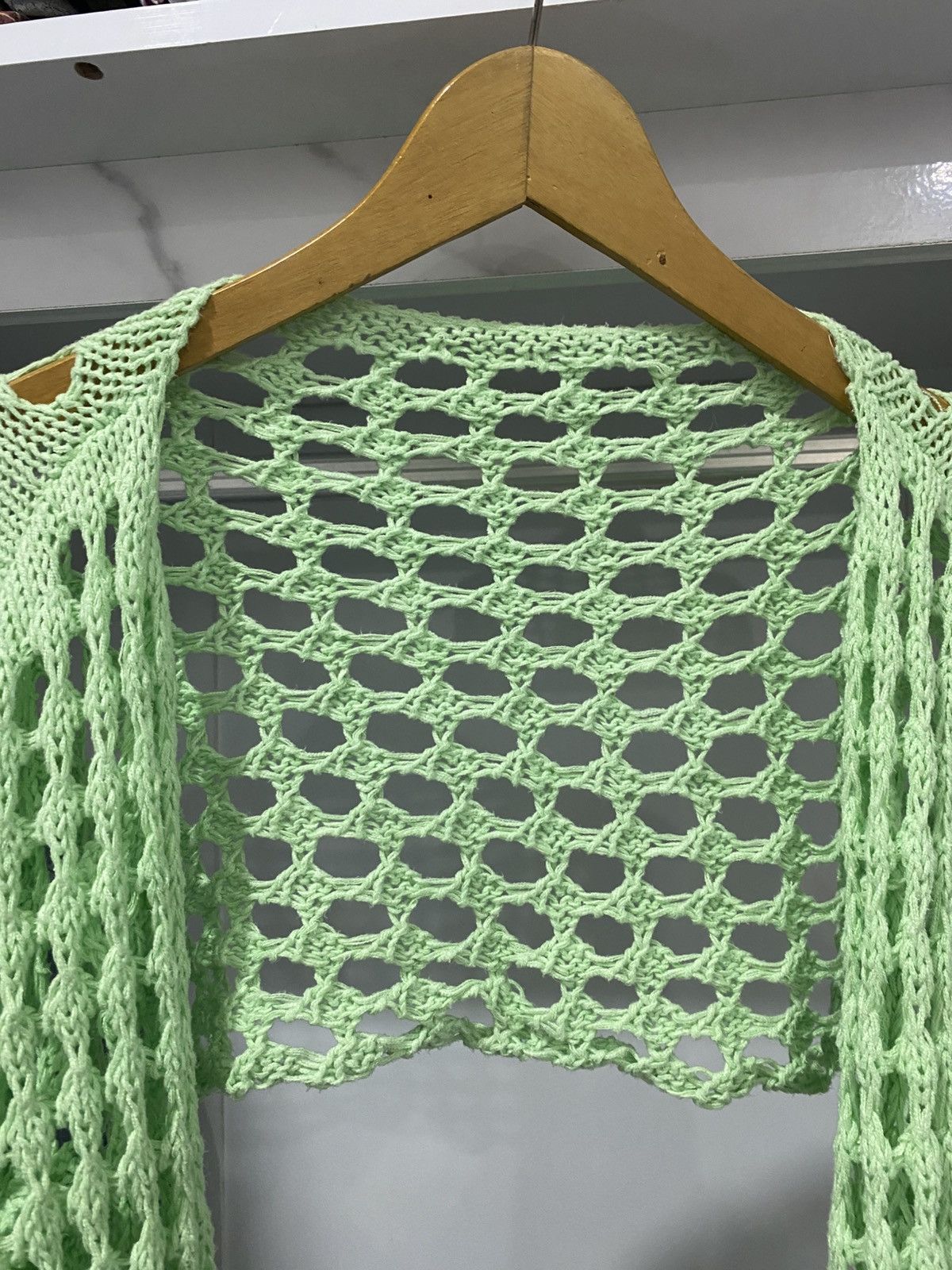 If Six Was Nine × Japanese Brand × atmos Atmos japanese knitted cardigan crop Size US M / EU 48-50 / 2 - 4 Thumbnail