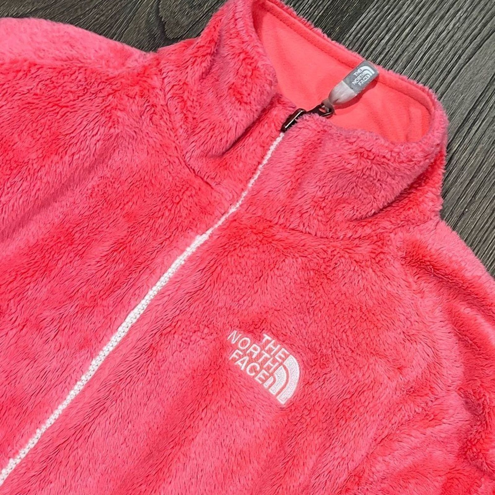 The North Face The North Face Bright Pink White Teddy Bear Jacket Size S Size S / US 4 / IT 40 - 4 Thumbnail