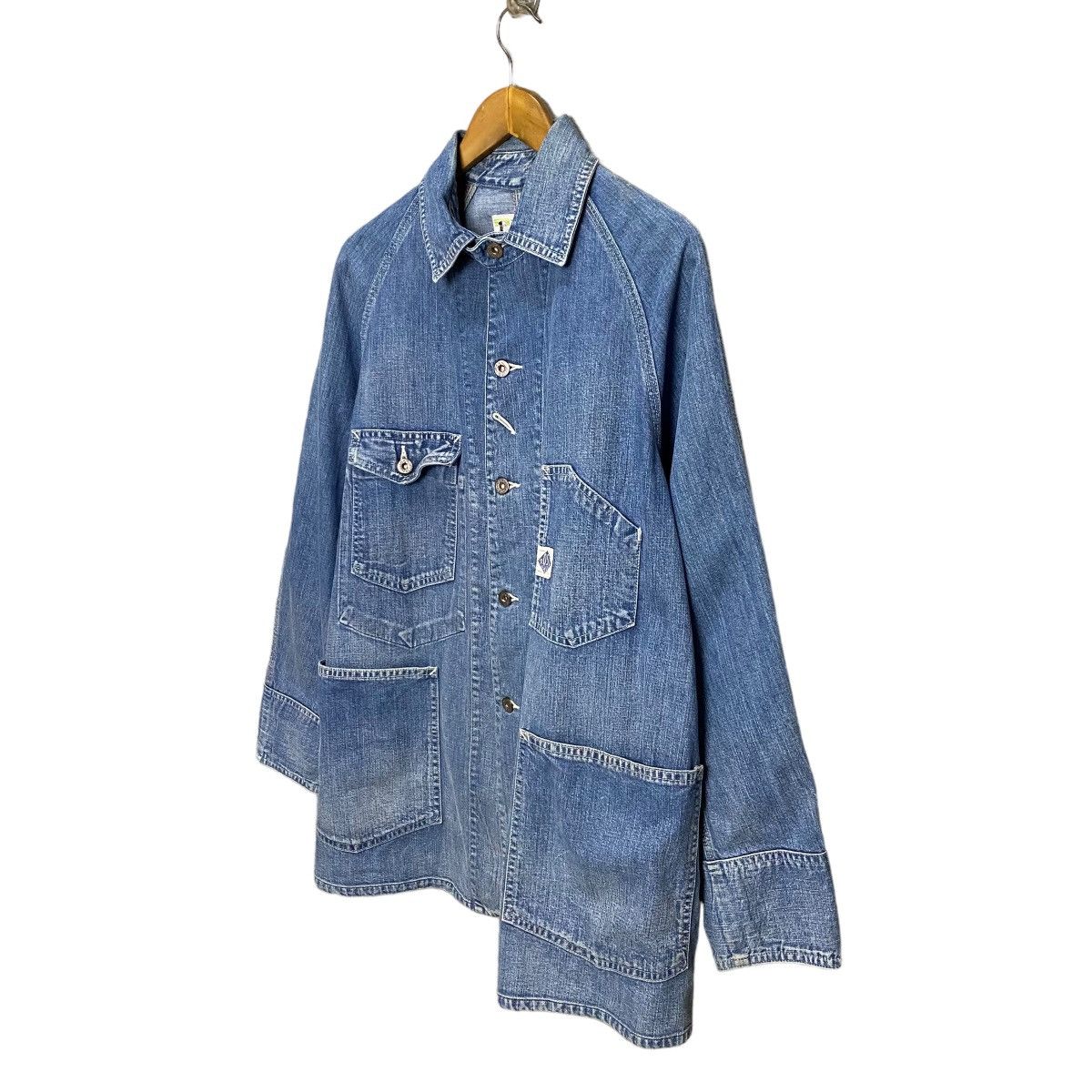 Post Overalls × Vintage Post Overals denim chore jacket made in usa Size US M / EU 48-50 / 2 - 3 Thumbnail