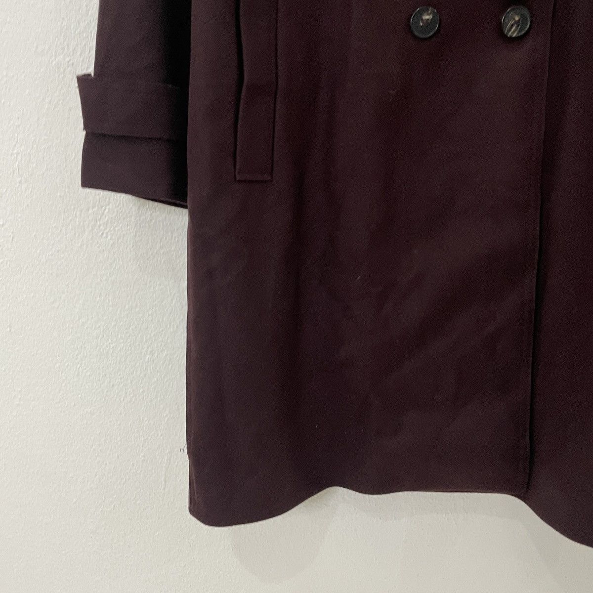 Massimo Dutti Vintage Mossimo Dutti Trench Coat Jacket Size US L / EU 52-54 / 3 - 3 Thumbnail