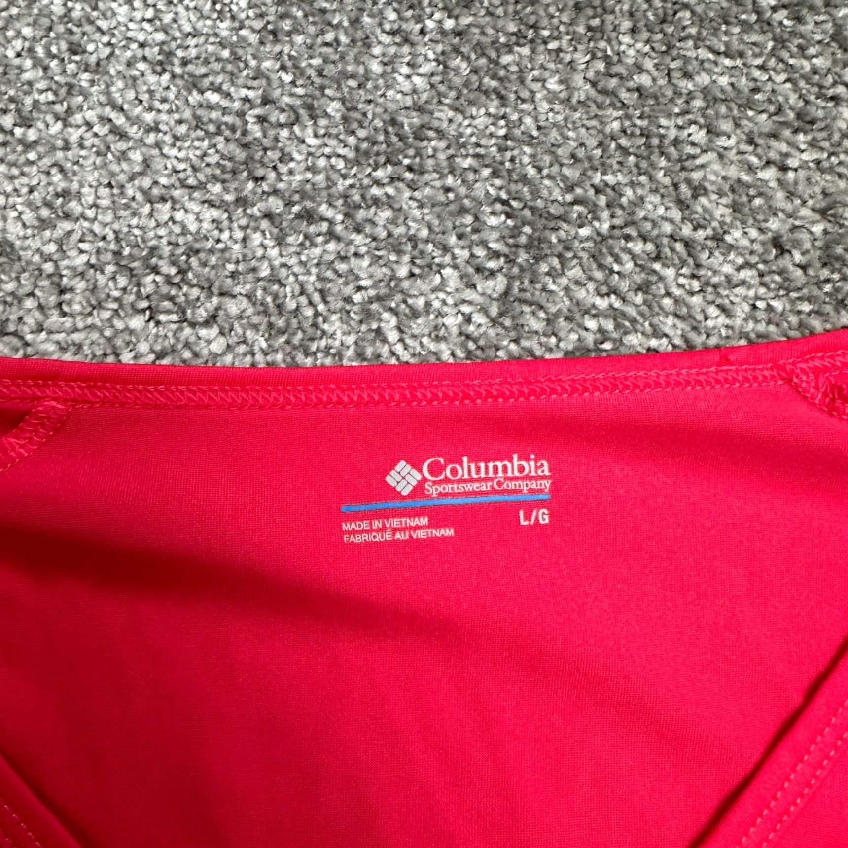 Pinko Columbia Top Womens Large Pink Long Sleeve V-Neck Athleisure Lightweight Active Size L / US 10 / IT 46 - 4 Thumbnail