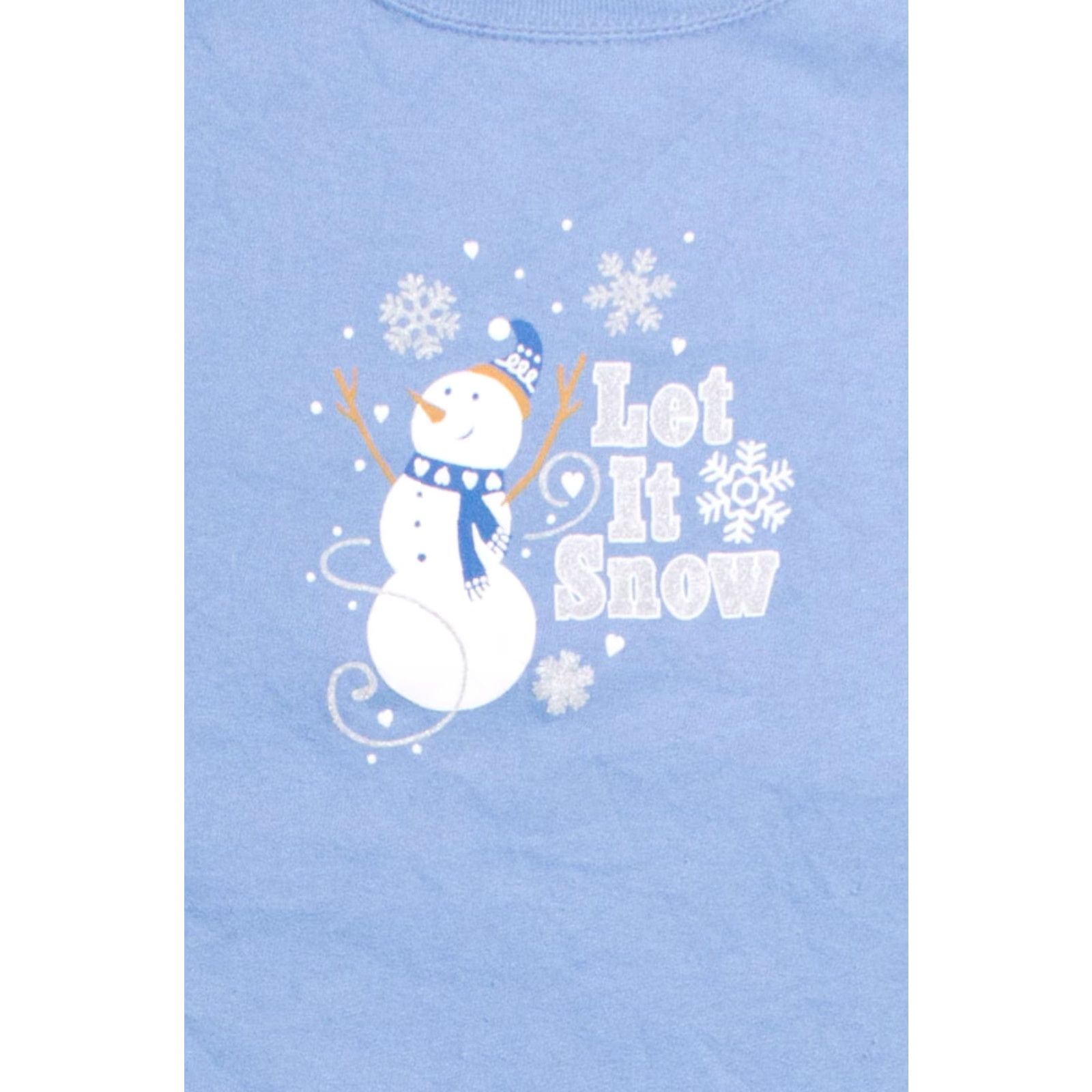 Vintage VINTAGE Blue Ugly Christmas Sweatshirt 58264 Adult X-Large Cotton / Polyester Christmas Snowmen 1990s Mens Womens Size XL / US 12-14 / IT 48-50 - 2 Thumbnail