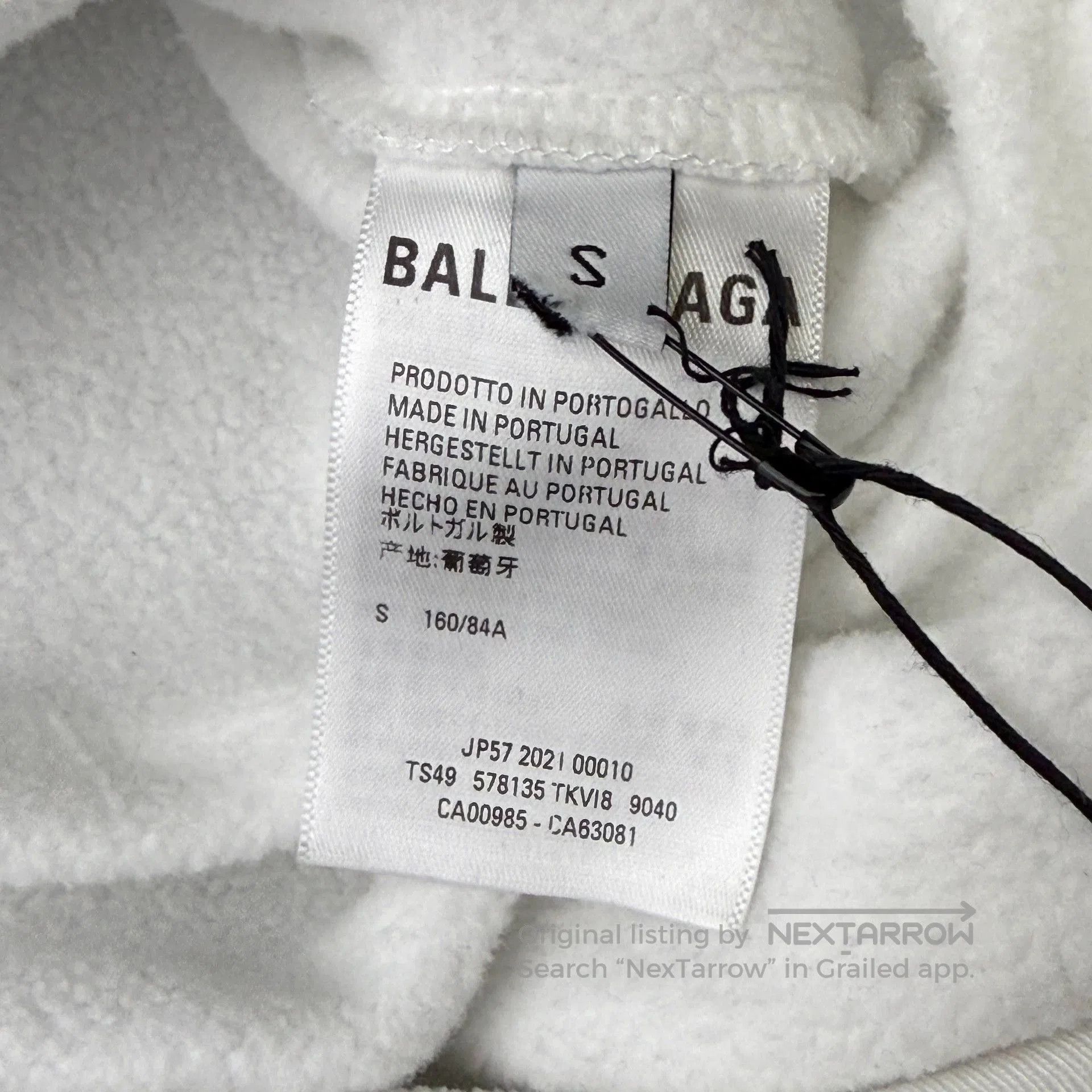 Balenciaga Balenciaga Mosaic Logo Drawstring Hoodie. Size US S / EU 44-46 / 1 - 4 Thumbnail