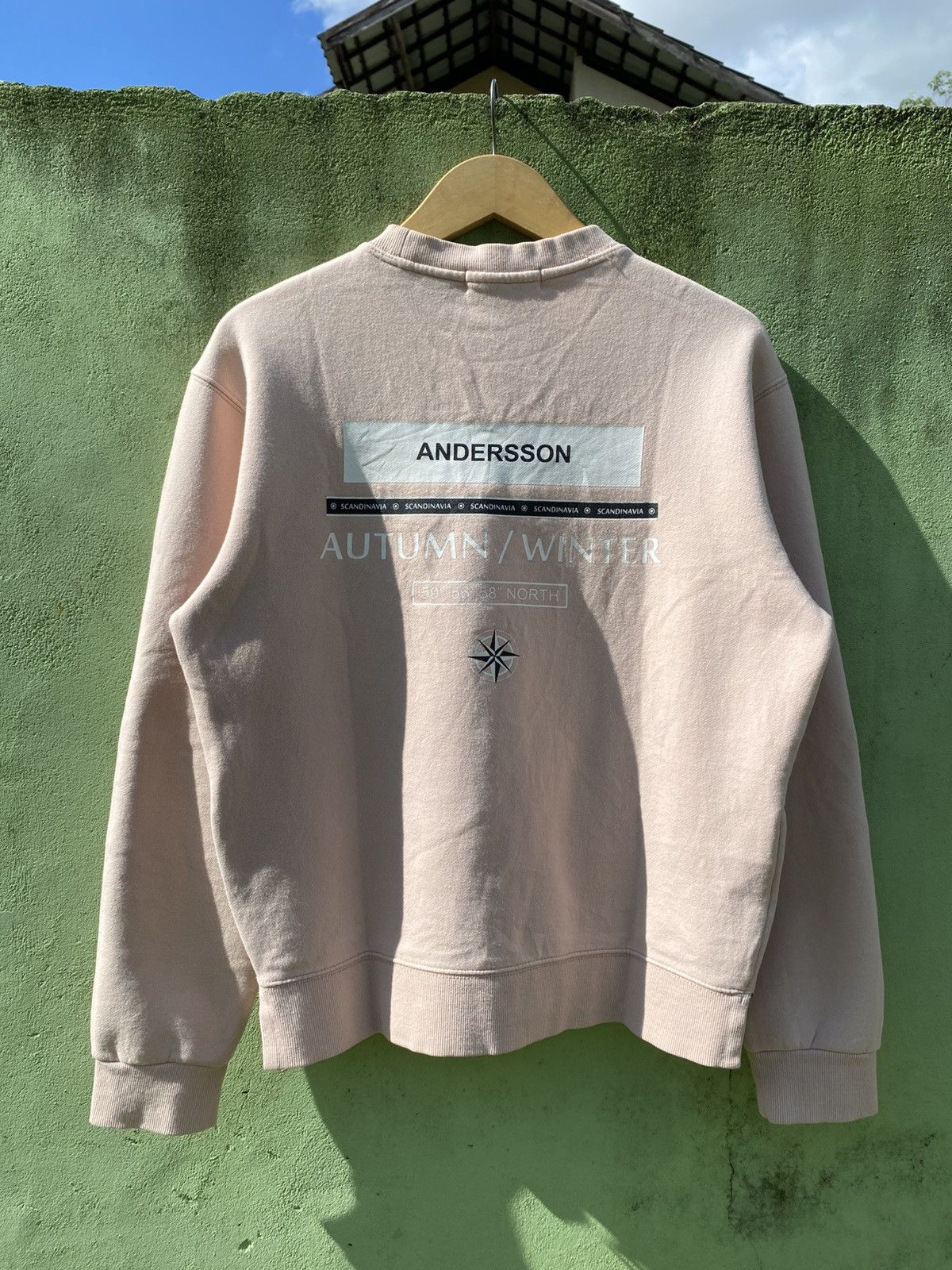 Andersson Bell Andersson Bell Scandinavia Crewneck Sweatshirt Nordic Beige Size US S / EU 44-46 / 1 - 2 Thumbnail