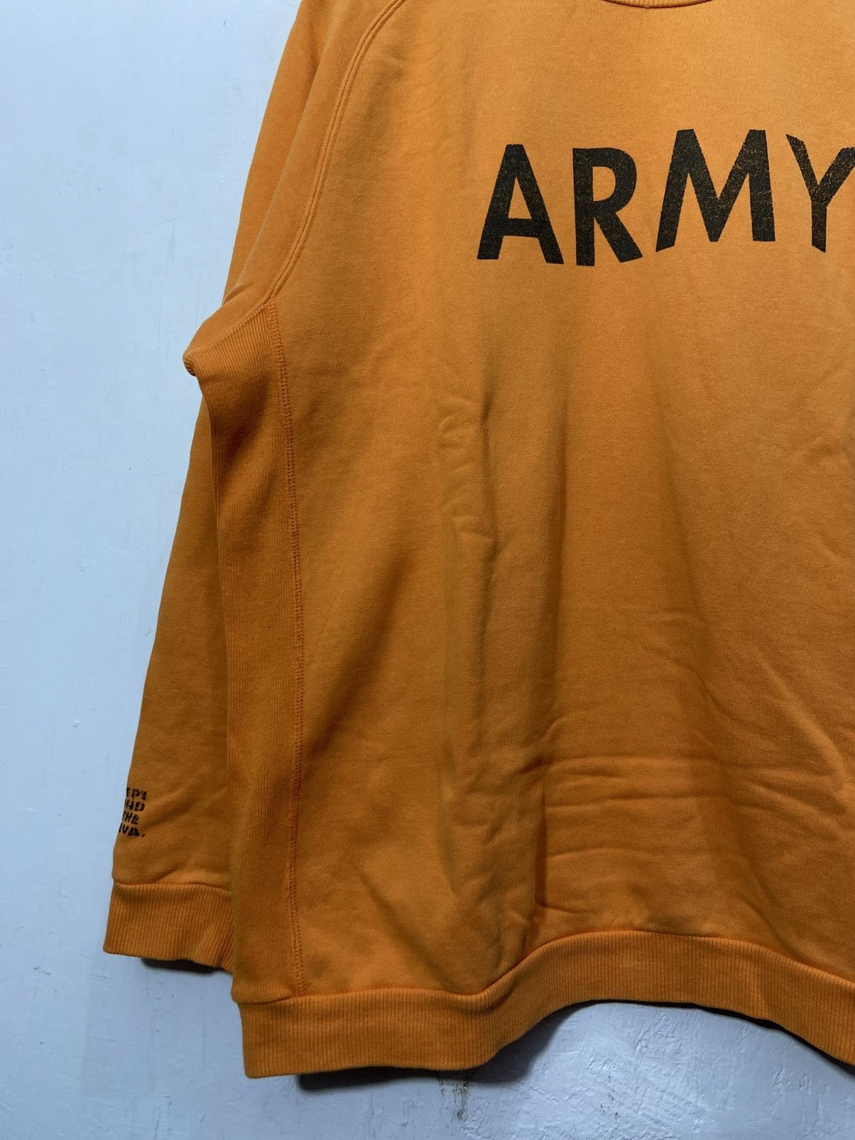 Wtaps Wtaps Big Logo Army Sweatshirt Size US XL / EU 56 / 4 - 11 Thumbnail