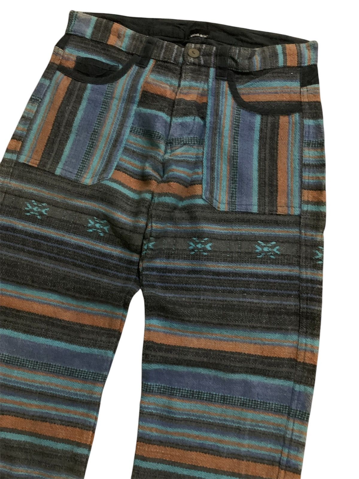 Japanese Brand × Vintage Vintage Amina Navajo Baker Pant Size US 33 - 2 Thumbnail