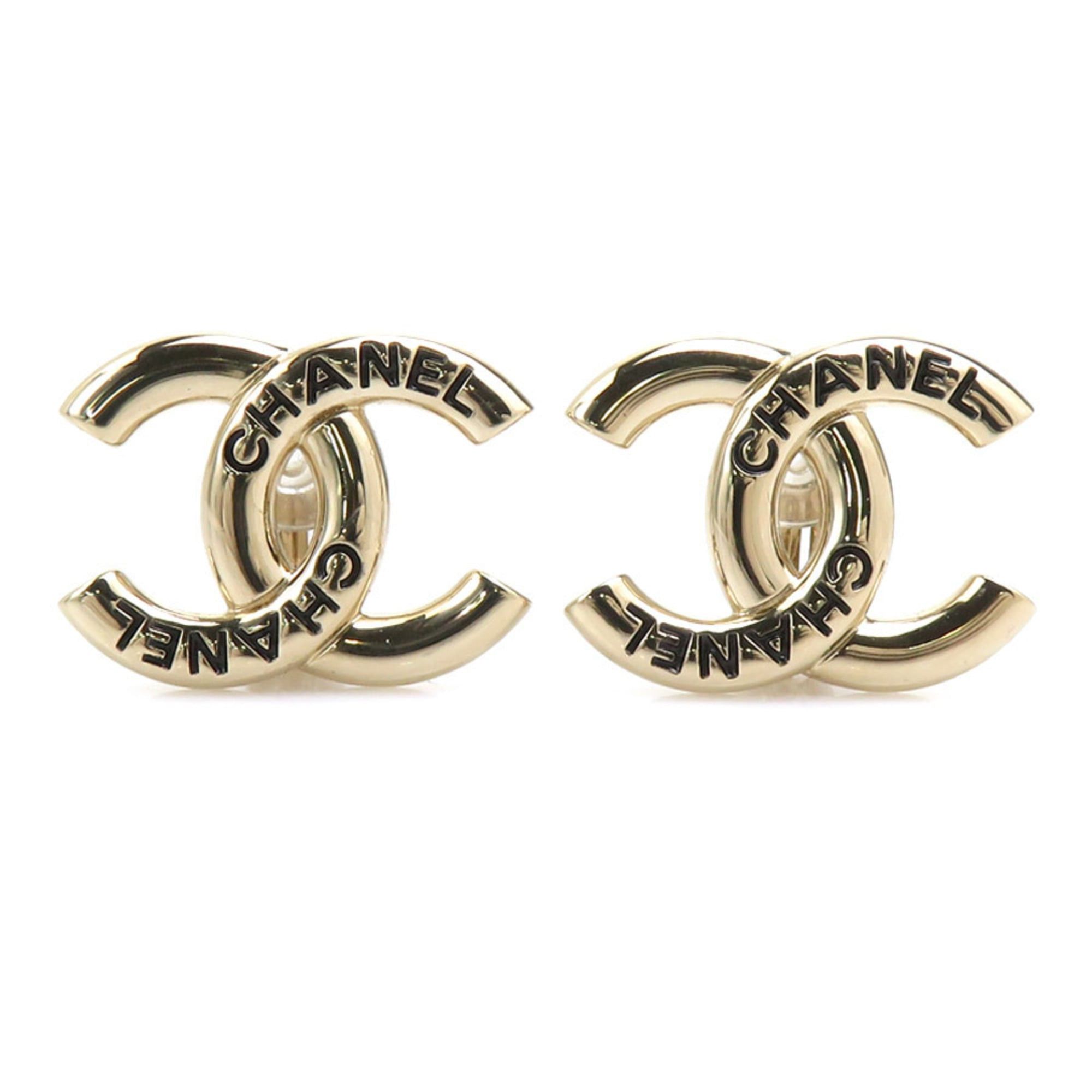 Chanel CHANEL Metal Gold Earrings for Women 56518i Size ONE SIZE - 1 Thumbnail