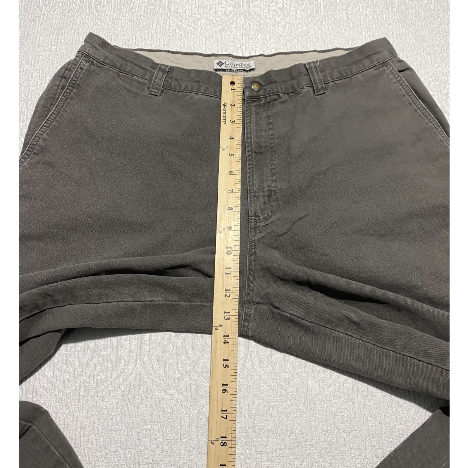 Vintage Columbia Pants Mens 36x32 Gray Granite Cloth Outdoor Work Utility Cargo Pocket Pants Mens Gray Granite Cloth 36x32 Cargo Pocket Workwear Nature Mens Size US 36 / EU 52 - 5 Thumbnail