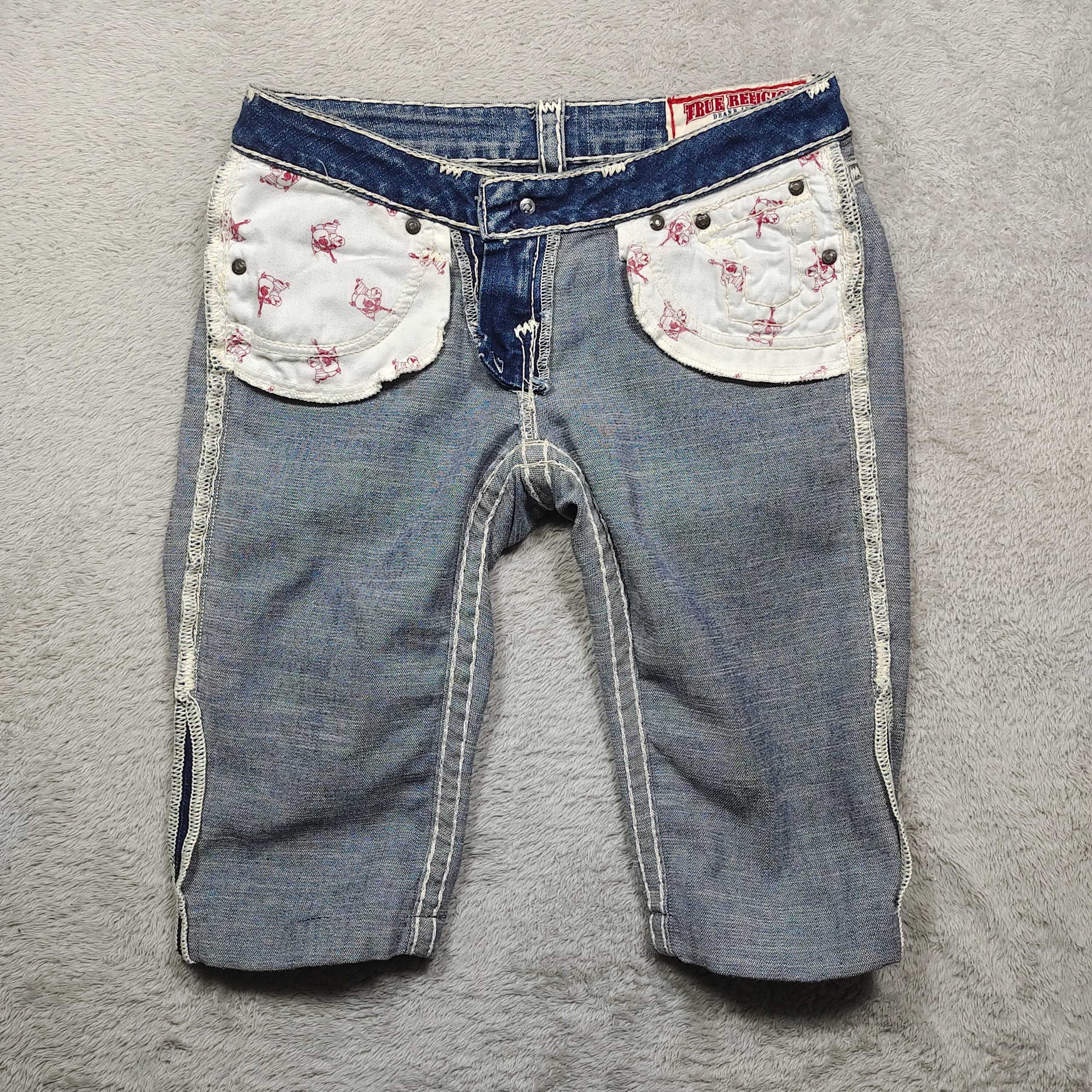 True Religion Y2K True Religion Jeans Shorts Size 30 Made In USA Size US 30 / EU 46 - 10 Thumbnail