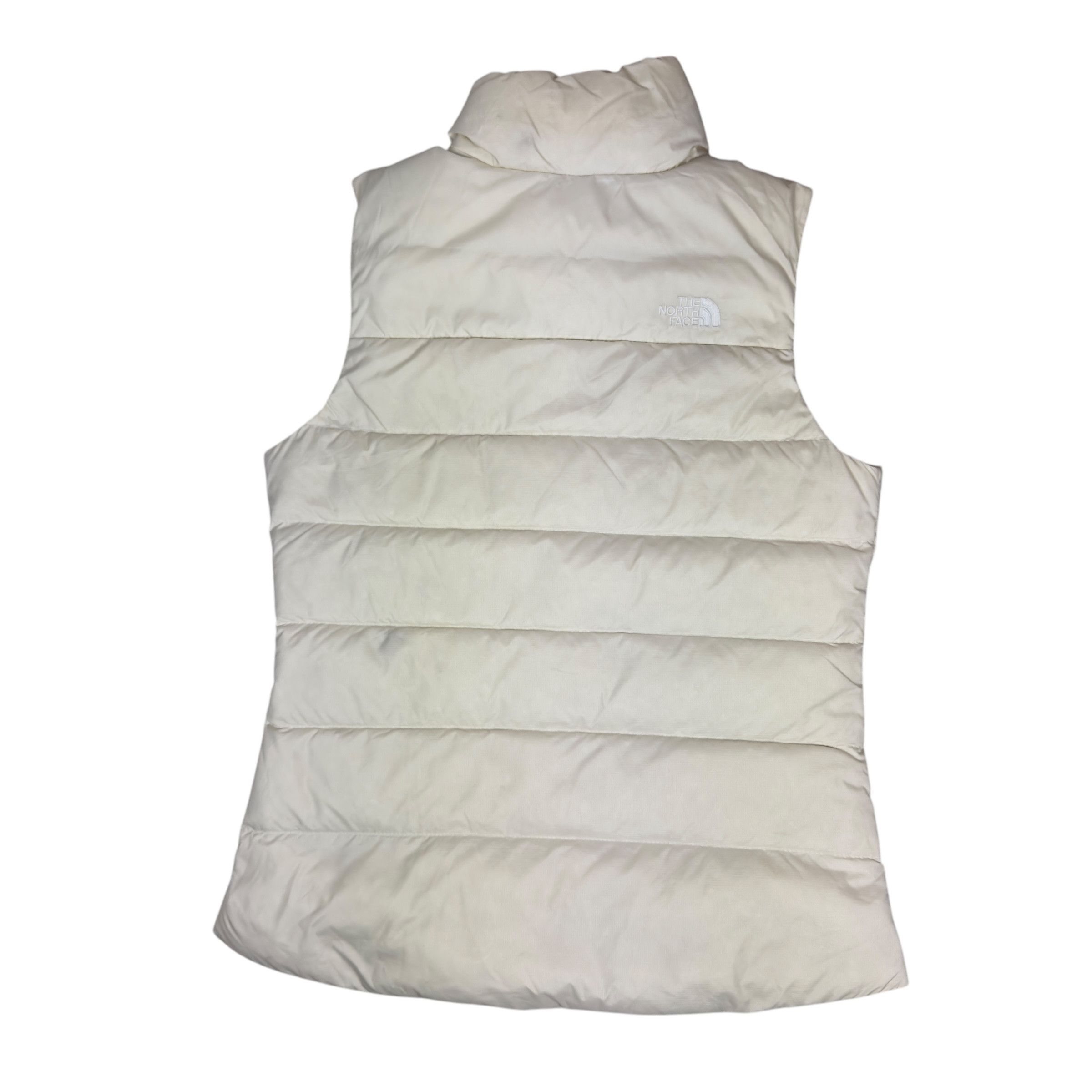 The North Face The North Face 550 Women's Beige Full Zip Puffer Vest Small Size S / US 4 / IT 40 - 6 Thumbnail