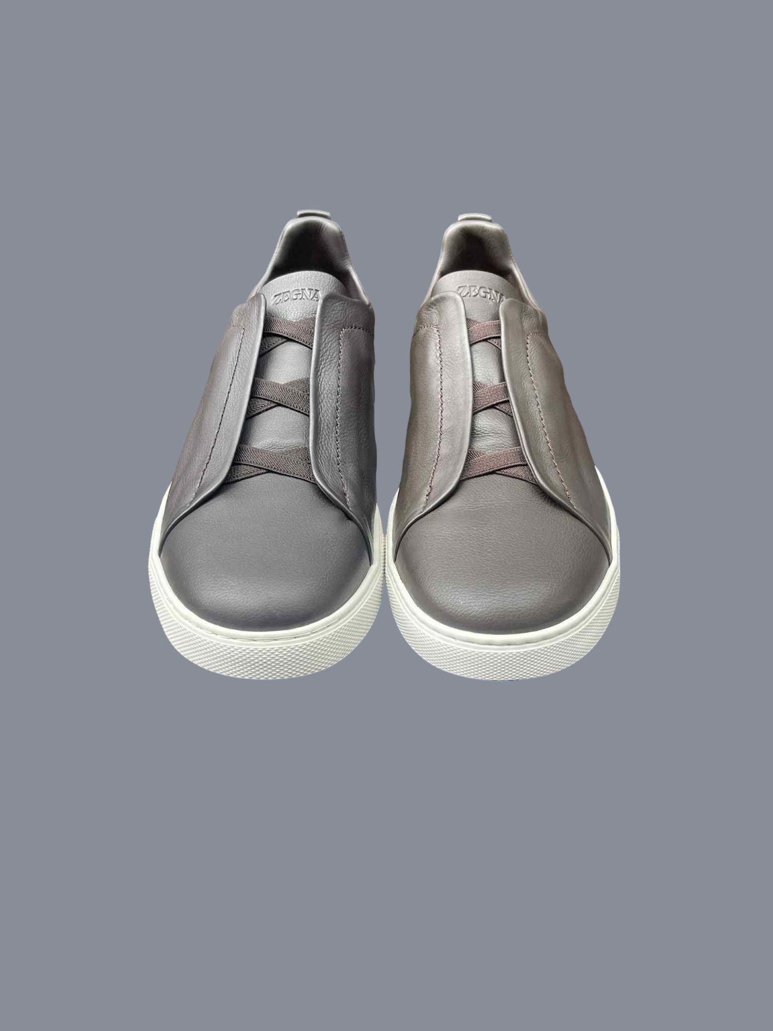 Z Zegna Zegna Triple Stitch Secondskin Sneakers Size US 10 / EU 43 - 2 Thumbnail