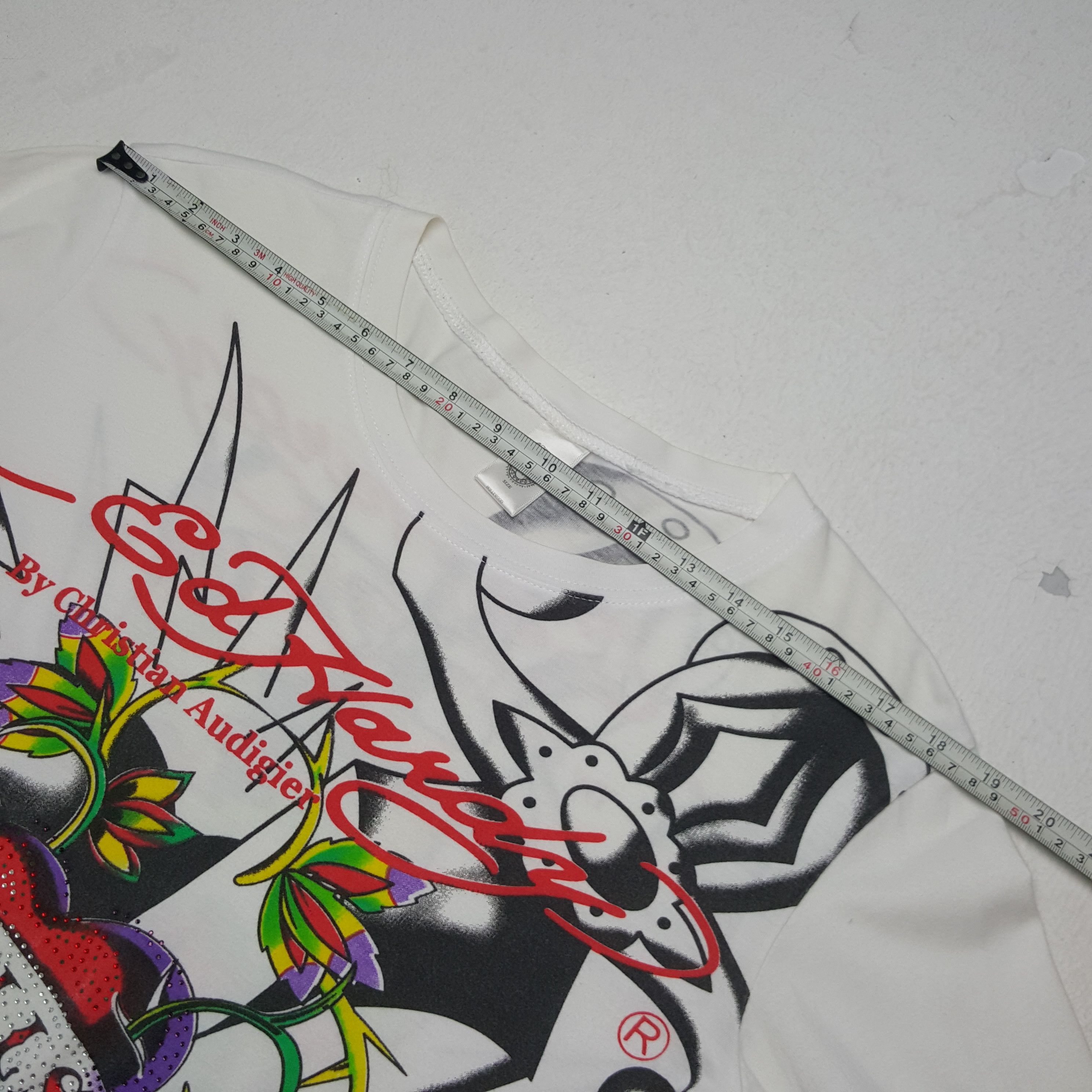 Christian Audigier × Ed Hardy × Vintage Vintage Ed Hardy by Christian Audiger American Brand Tshirt Size US L / EU 52-54 / 3 - 6 Thumbnail